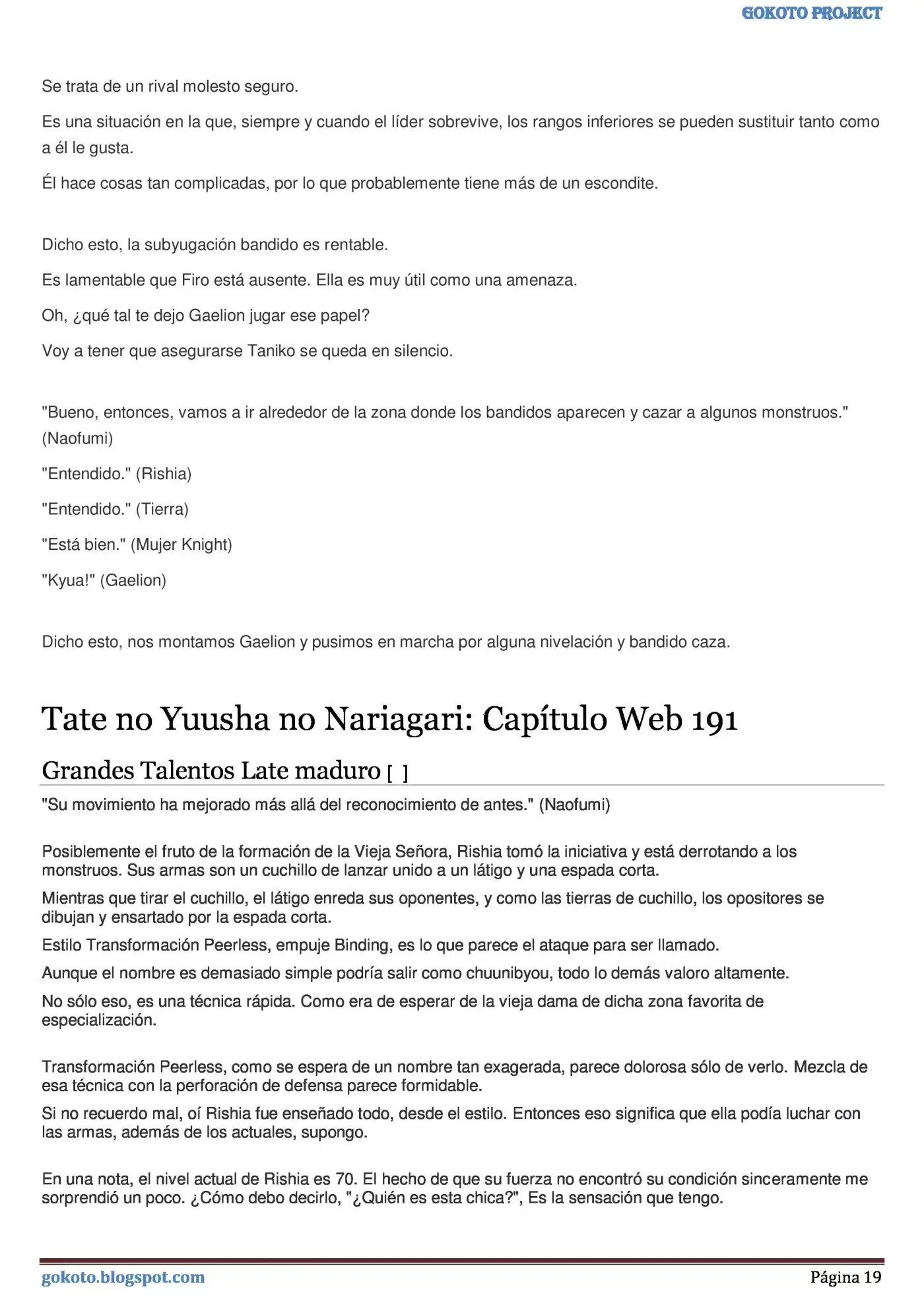 Tate no Yuusha no Nariagari (Novela) (2013) - Capítulo 188 - Página 19 - LectorTMOo