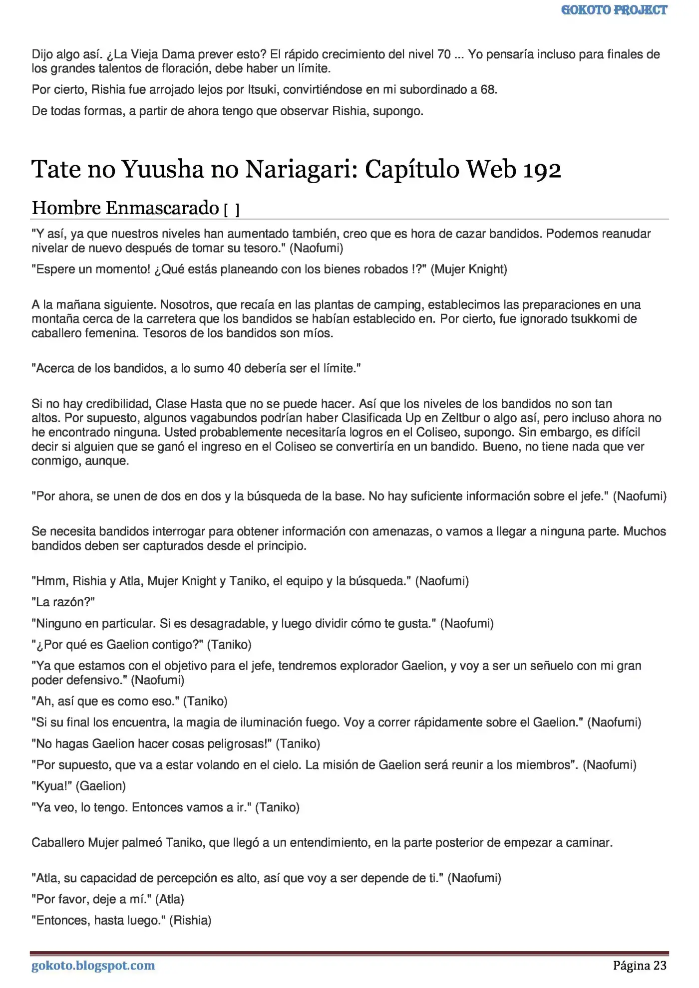 Tate no Yuusha no Nariagari (Novela) (2013) - Capítulo 188 - Página 23 - LectorTMOo