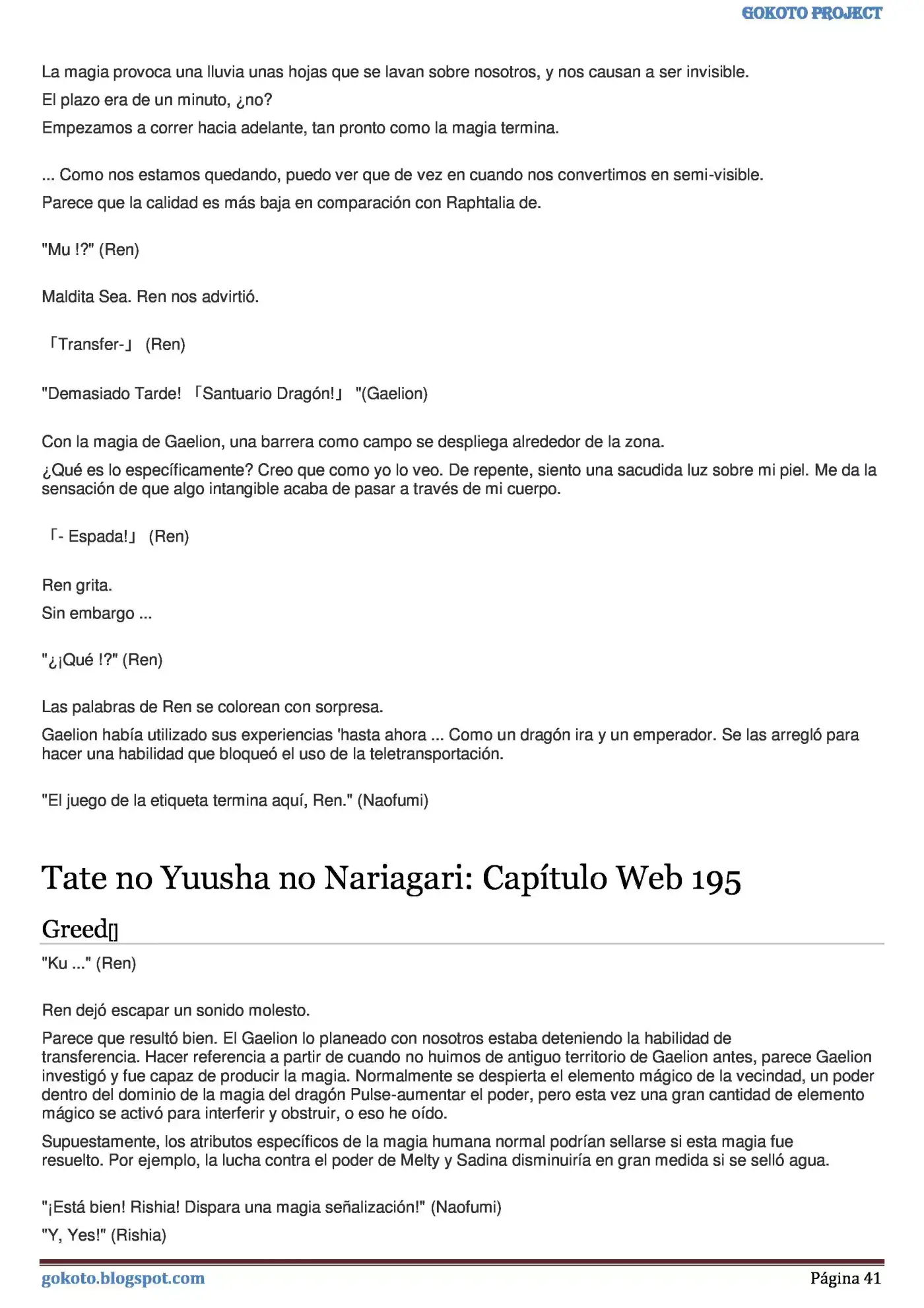 Tate no Yuusha no Nariagari (Novela) (2013) - Capítulo 188 - Página 41 - LectorTMOo