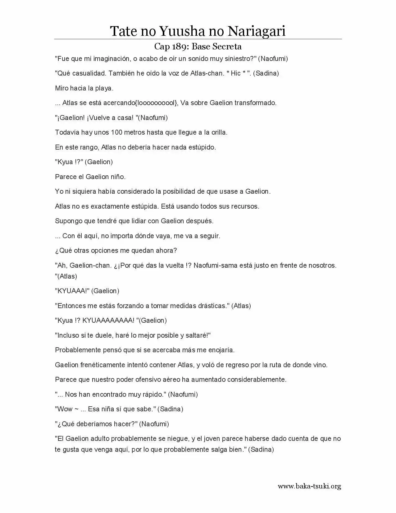 Tate no Yuusha no Nariagari (Novela) (2013) - Capítulo 189 - Página 6 - LectorTMOo