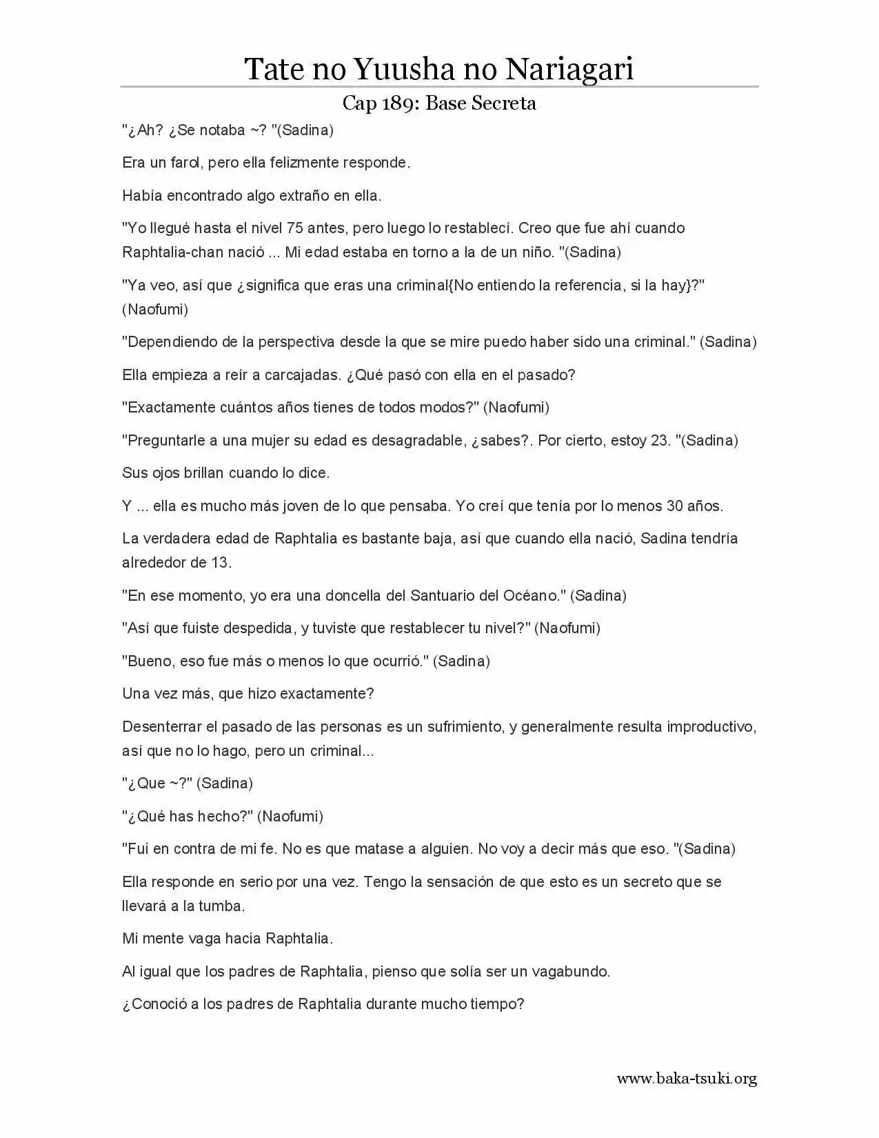 Tate no Yuusha no Nariagari (Novela) (2013) - Capítulo 189 - Página 9 - LectorTMOo