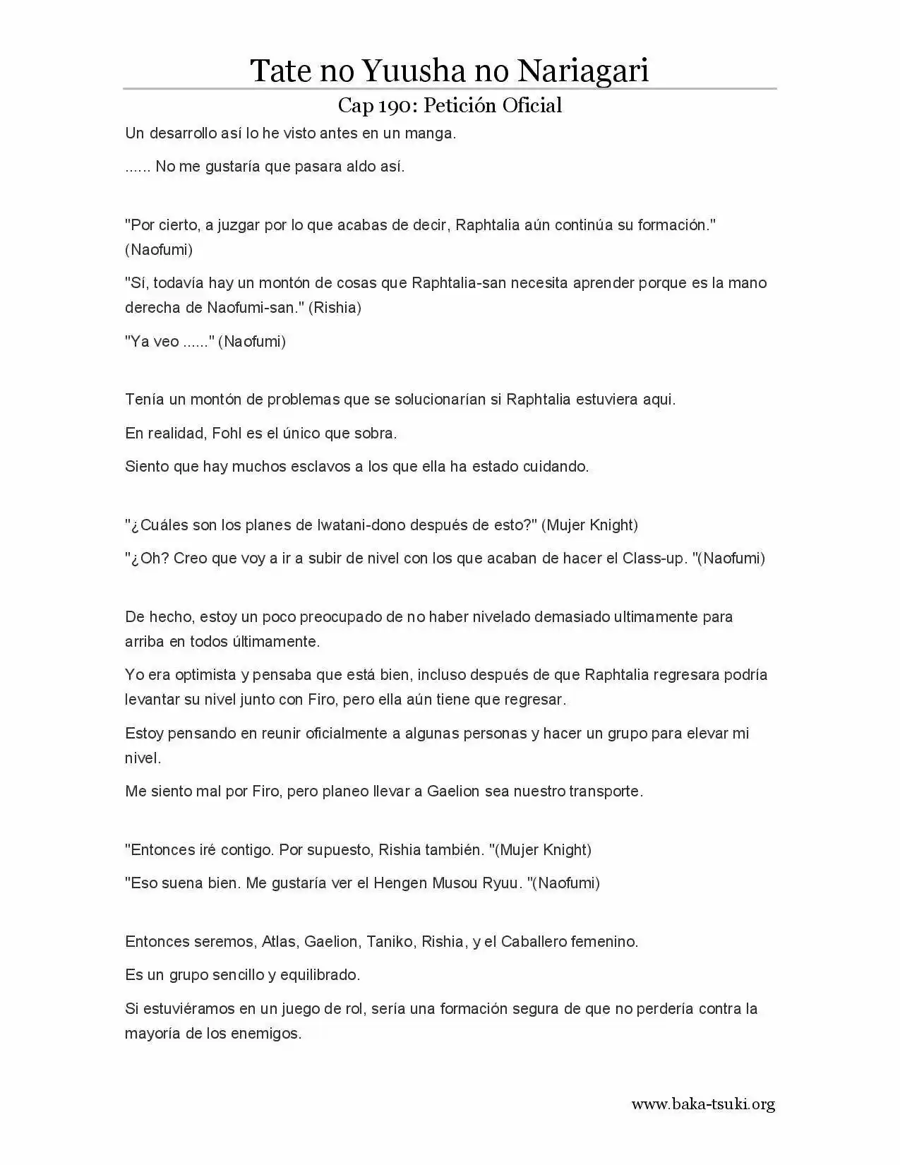 Tate no Yuusha no Nariagari (Novela) (2013) - Capítulo 190 - Página 4 - LectorTMOo