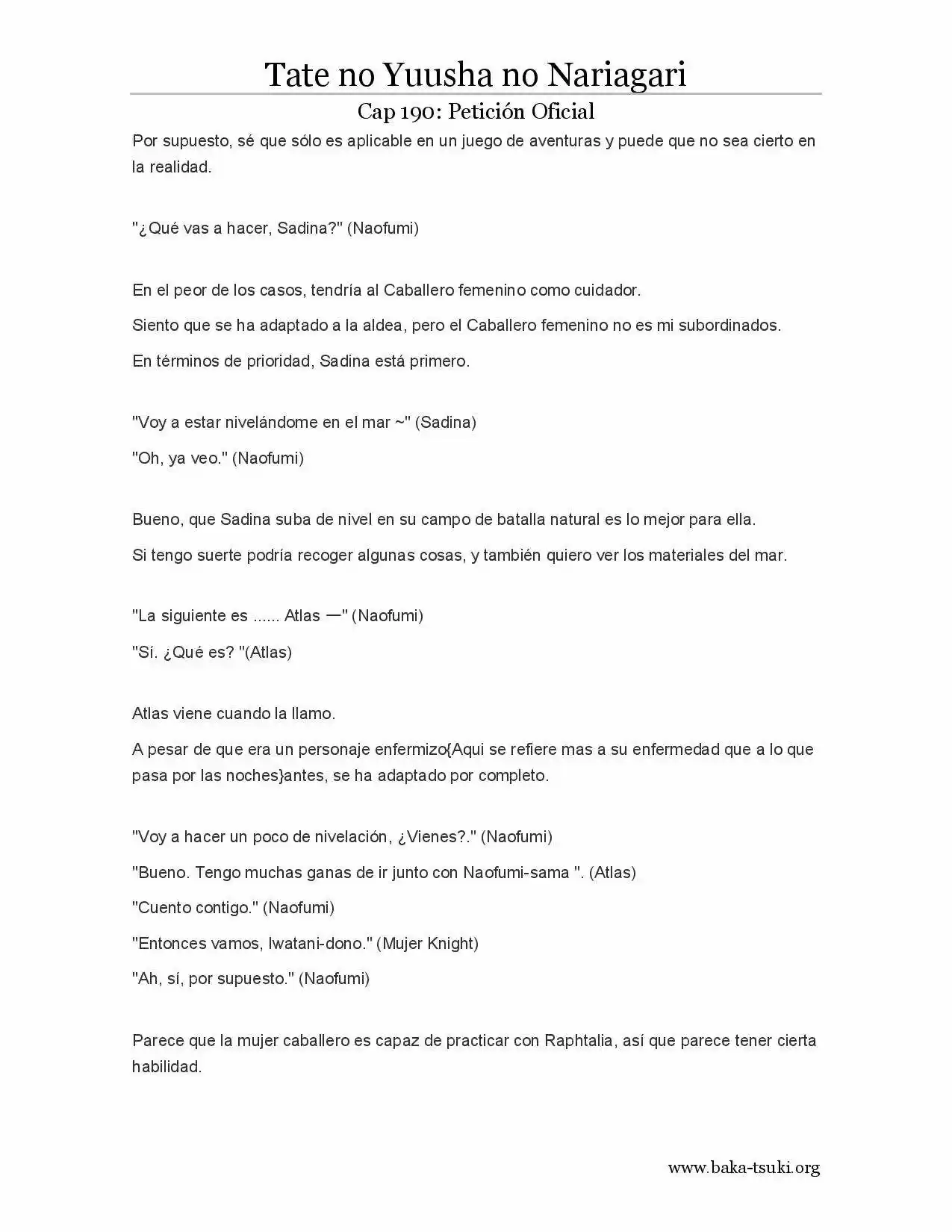 Tate no Yuusha no Nariagari (Novela) (2013) - Capítulo 190 - Página 5 - LectorTMOo