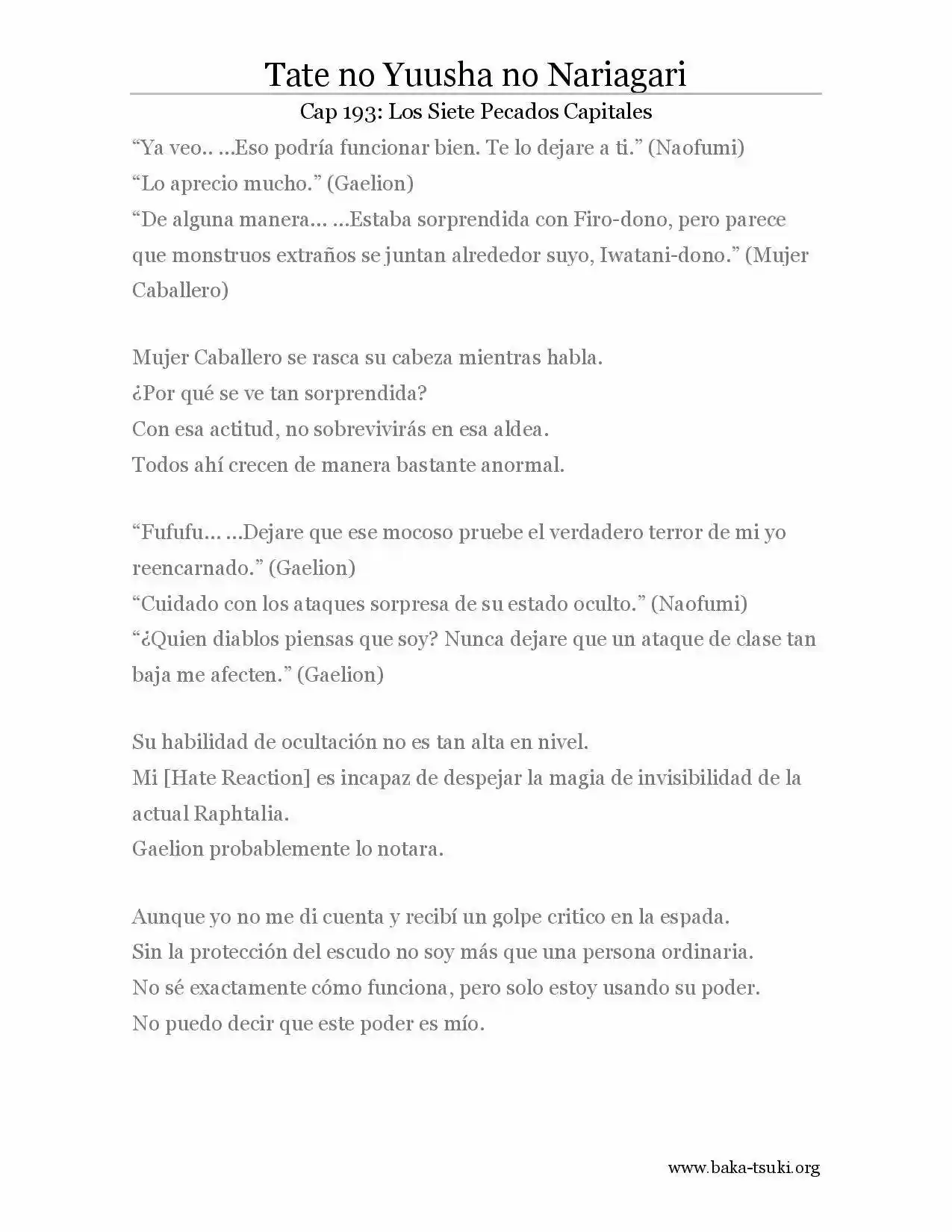Tate no Yuusha no Nariagari (Novela) (2013) - Capítulo 193 - Página 33 - LectorTMOo