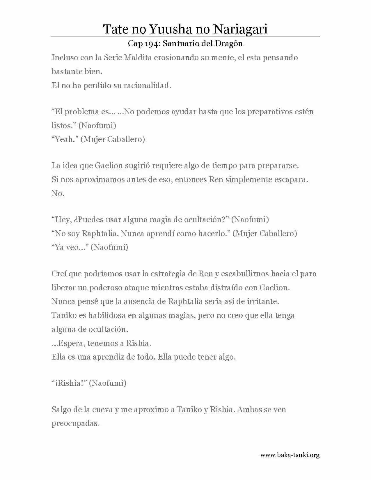 Tate no Yuusha no Nariagari (Novela) (2013) - Capítulo 194 - Página 10 - LectorTMOo