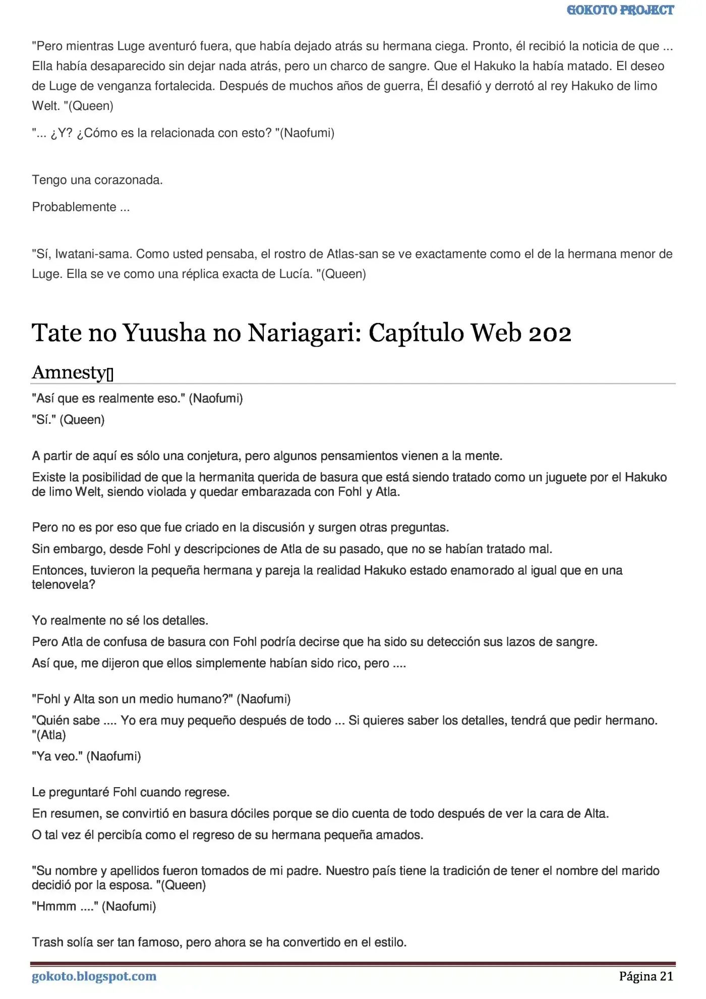 Tate no Yuusha no Nariagari (Novela) (2013) - Capítulo 199 - Página 21 - LectorTMOo