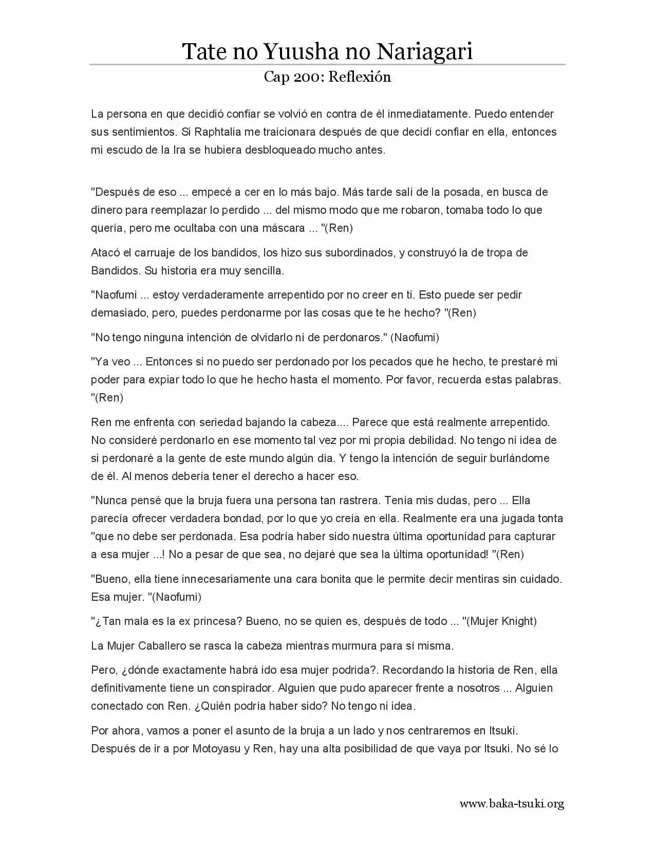 Tate no Yuusha no Nariagari (Novela) (2013) - Capítulo 200 - Página 8 - LectorTMOo