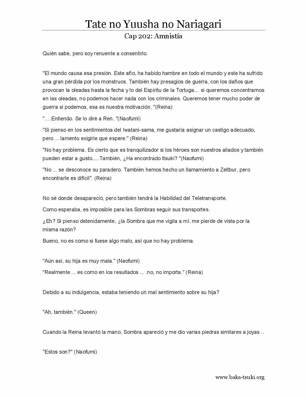 Tate no Yuusha no Nariagari (Novela) (2013) - Capítulo 202 - Página 6 - LectorTMOo