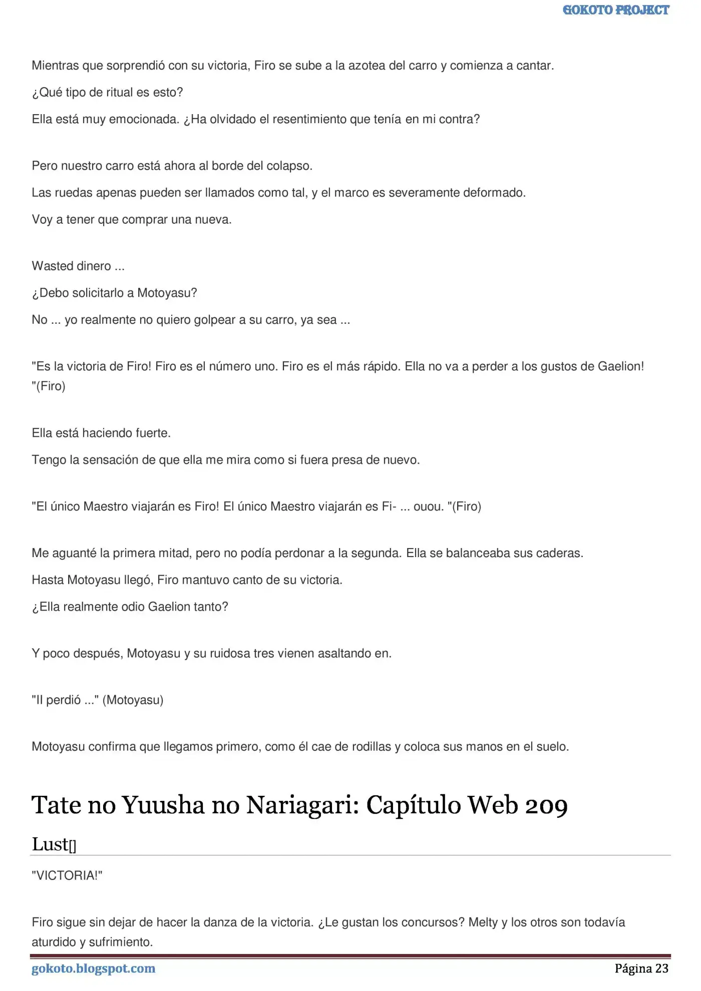 Tate no Yuusha no Nariagari (Novela) (2013) - Capítulo 205 - Página 23 - LectorTMOo