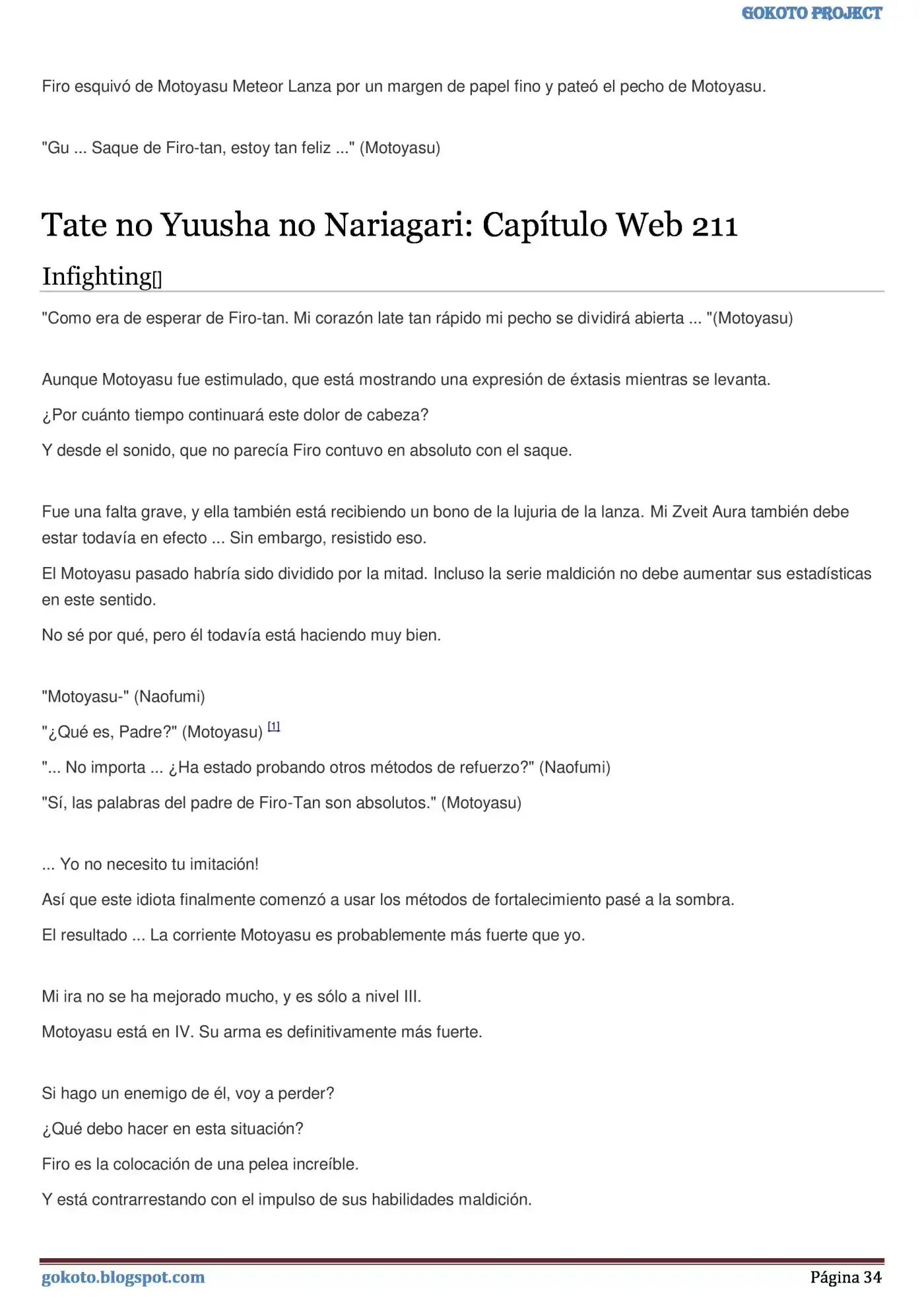 Tate no Yuusha no Nariagari (Novela) (2013) - Capítulo 205 - Página 34 - LectorTMOo