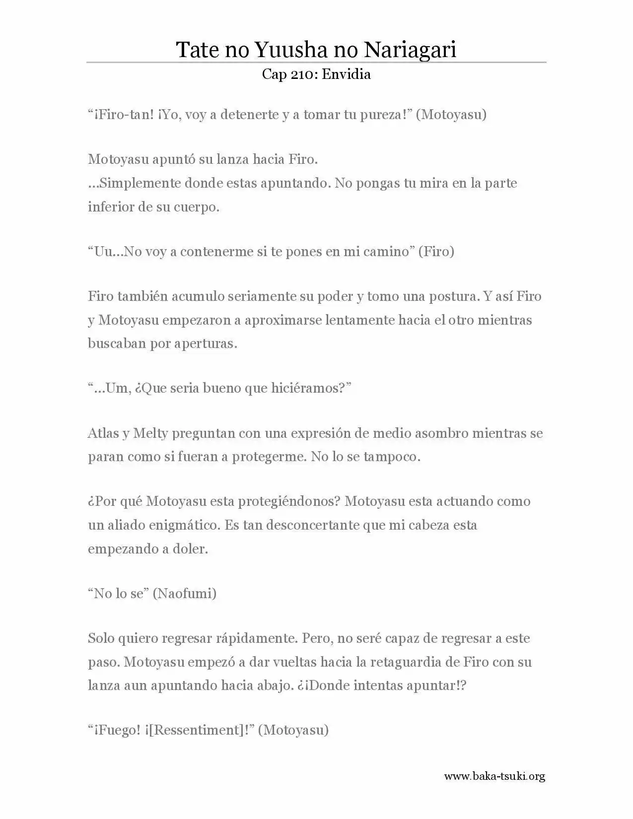 Tate no Yuusha no Nariagari (Novela) (2013) - Capítulo 21 - Página 6 - LectorTMOo
