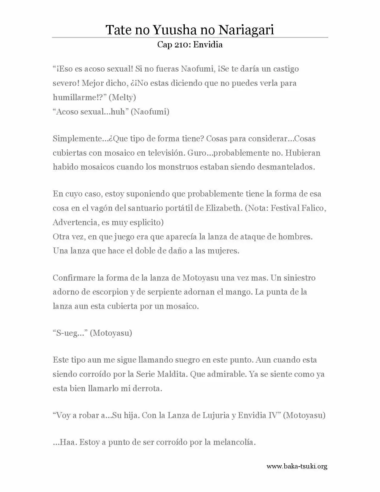 Tate no Yuusha no Nariagari (Novela) (2013) - Capítulo 210 - Página 13 - LectorTMOo
