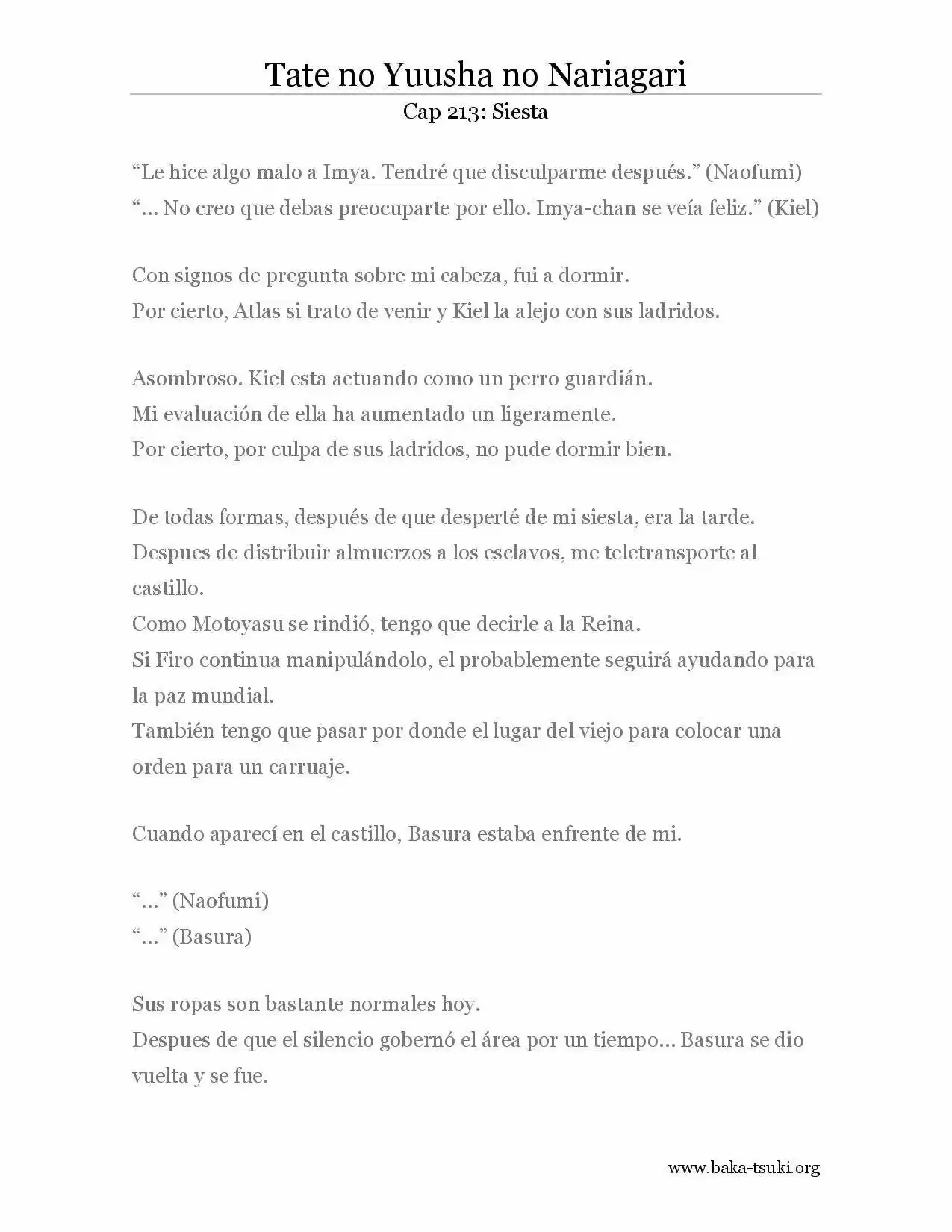 Tate no Yuusha no Nariagari (Novela) (2013) - Capítulo 213 - Página 7 - LectorTMOo