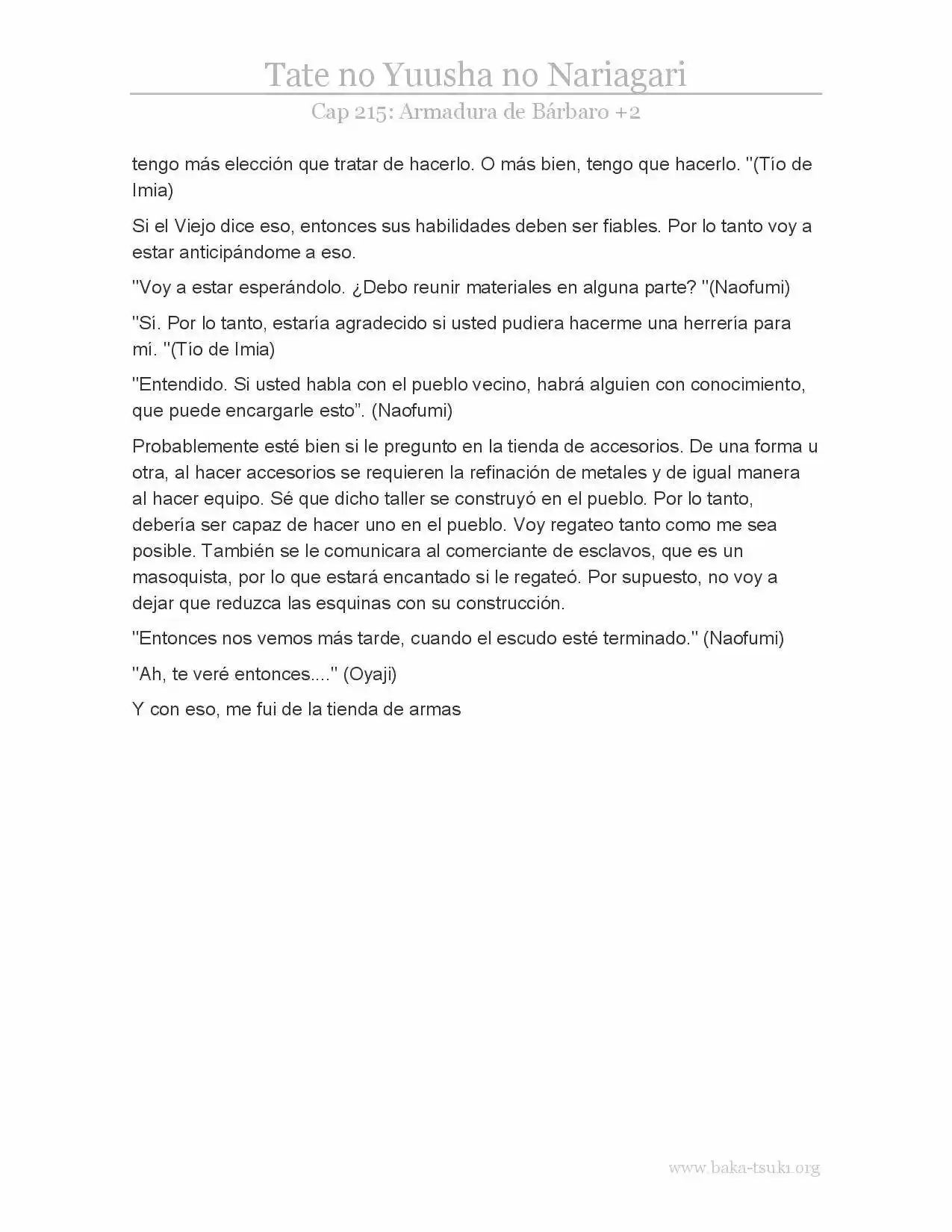 Tate no Yuusha no Nariagari (Novela) (2013) - Capítulo 215 - Página 6 - LectorTMOo