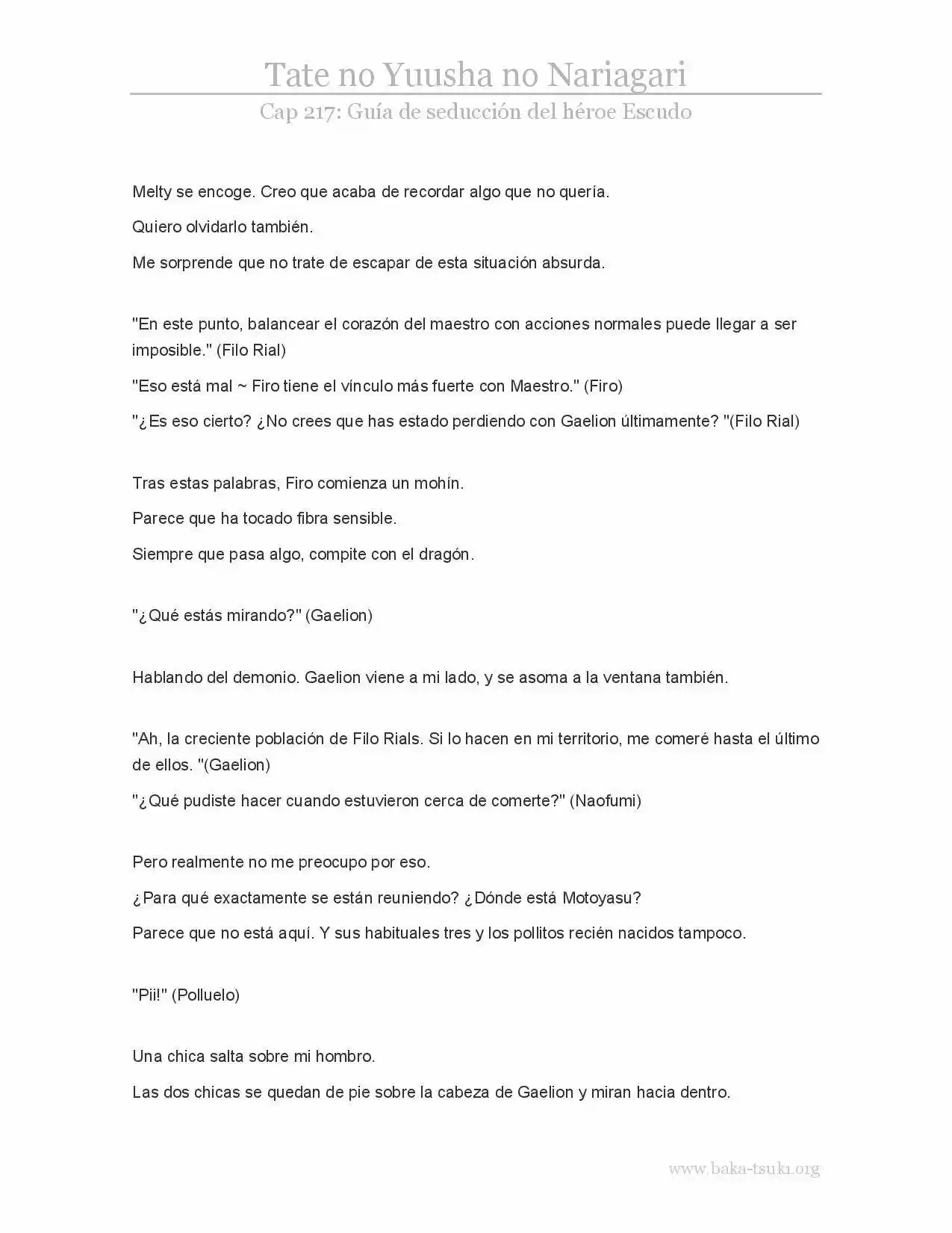 Tate no Yuusha no Nariagari (Novela) (2013) - Capítulo 217 - Página 4 - LectorTMOo
