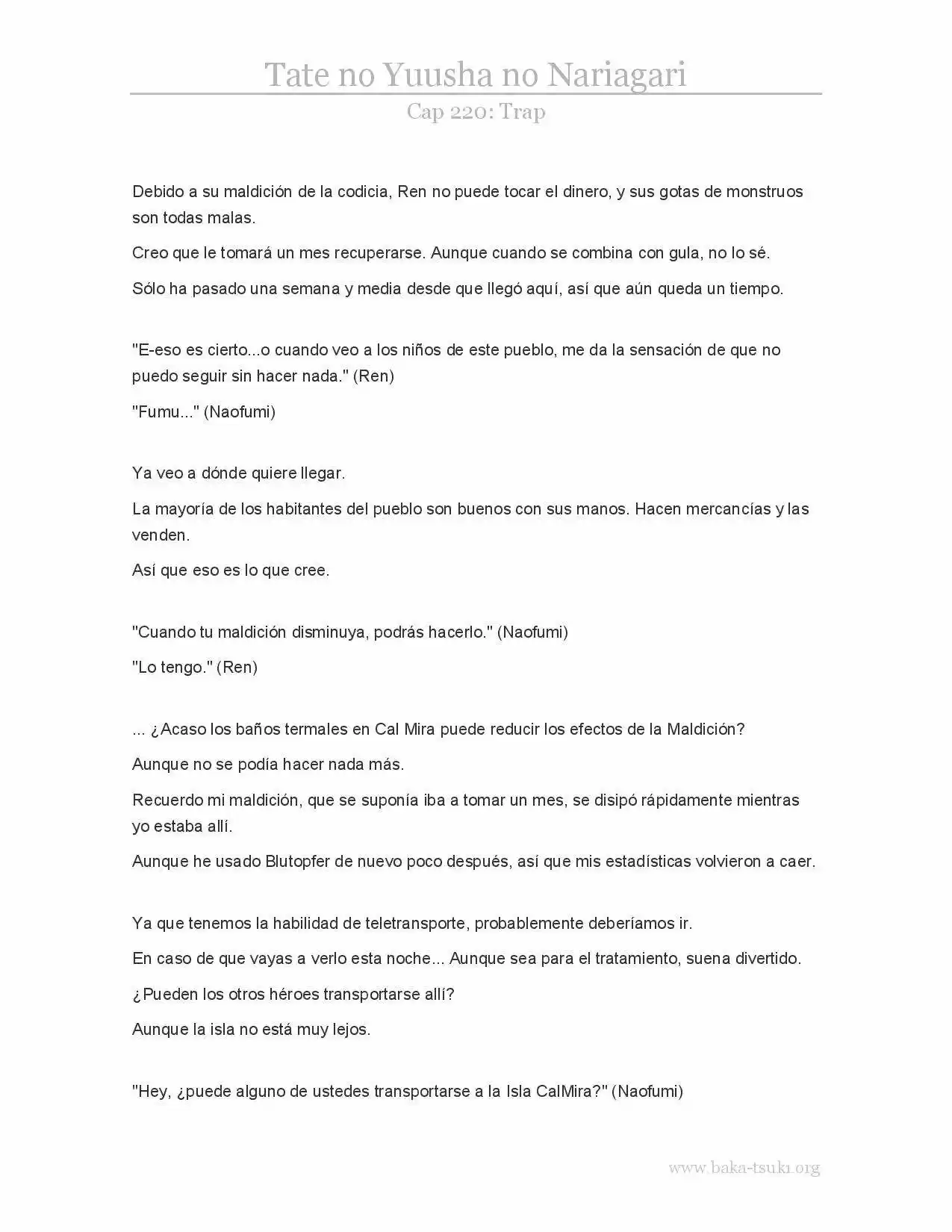 Tate no Yuusha no Nariagari (Novela) (2013) - Capítulo 220 - Página 4 - LectorTMOo