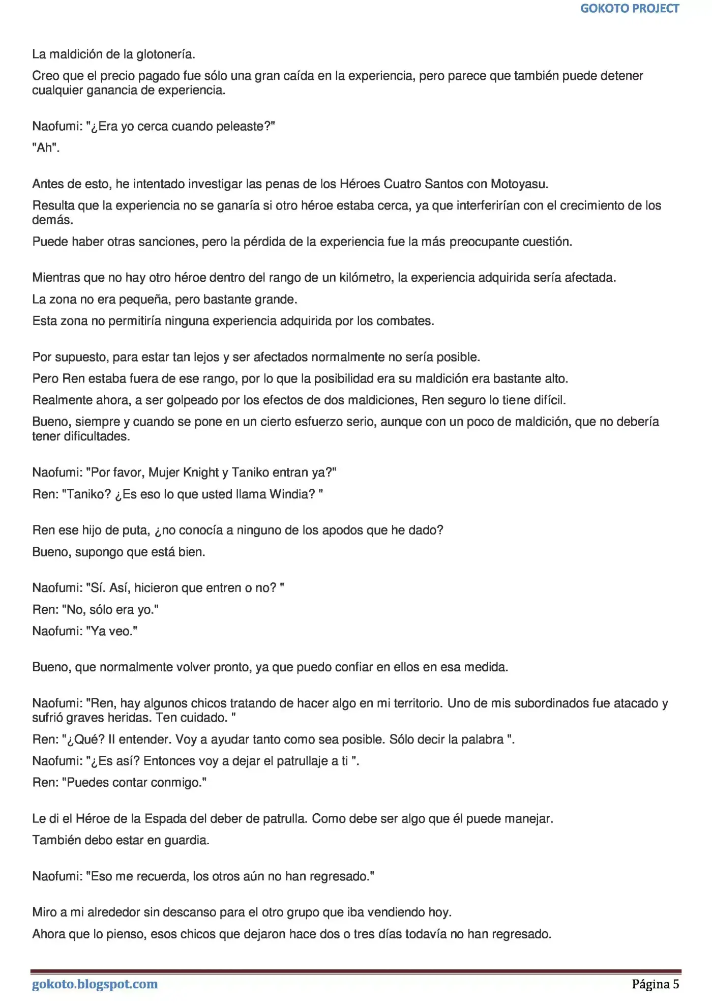 Tate no Yuusha no Nariagari (Novela) (2013) - Capítulo 226 - Página 5 - LectorTMOo