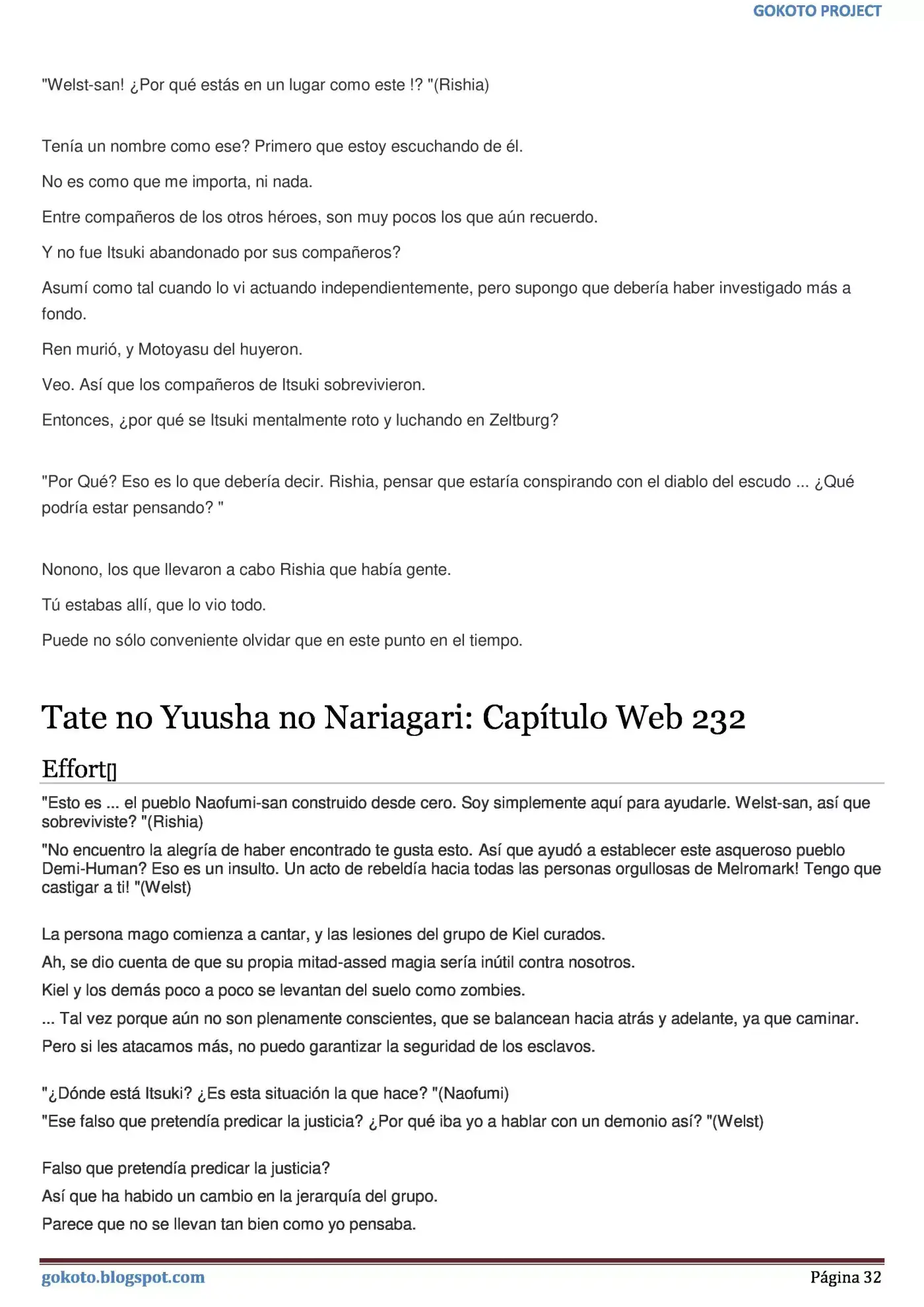Tate no Yuusha no Nariagari (Novela) (2013) - Capítulo 226 - Página 32 - LectorTMOo