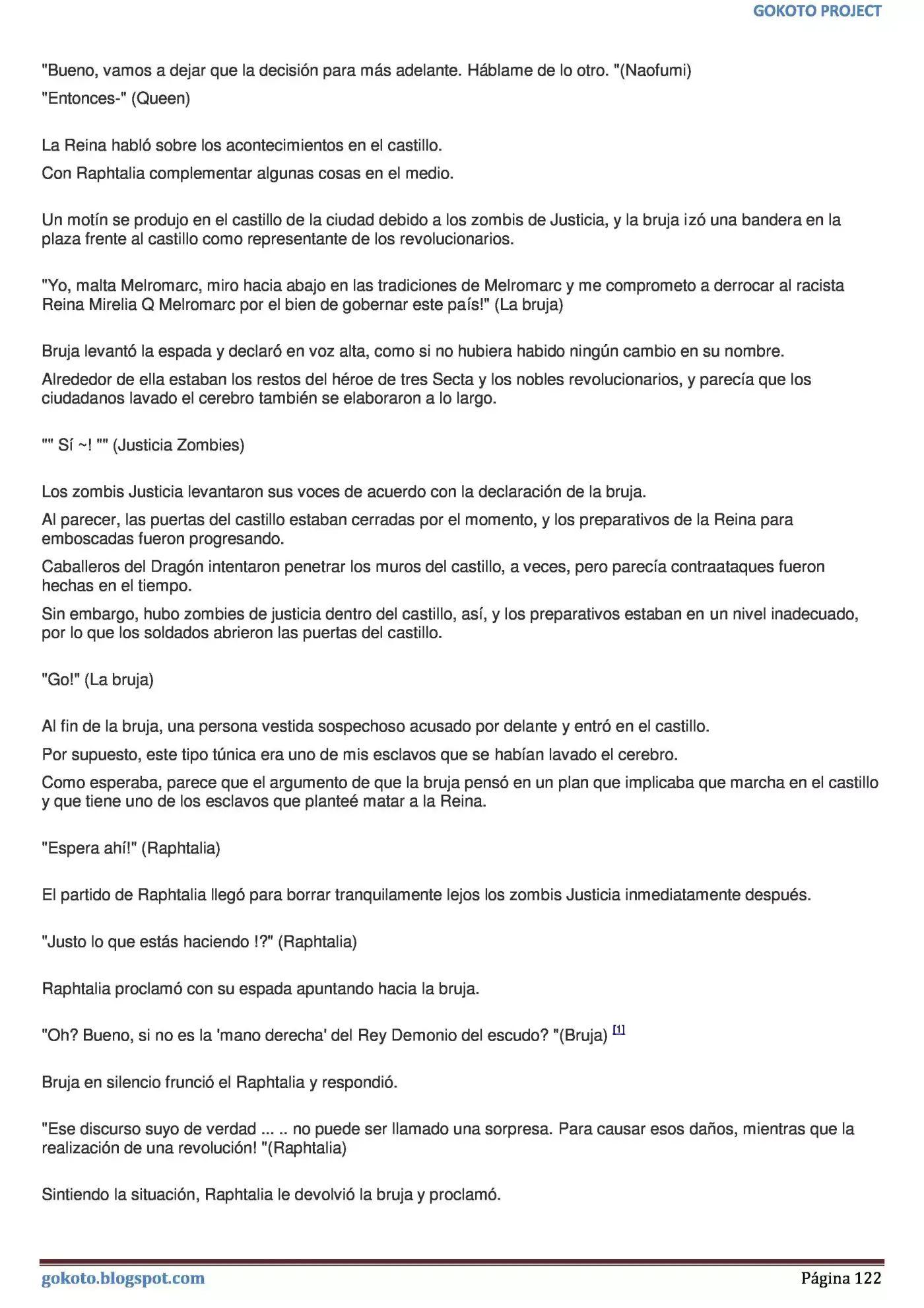 Tate no Yuusha no Nariagari (Novela) (2013) - Capítulo 226 - Página 122 - LectorTMOo