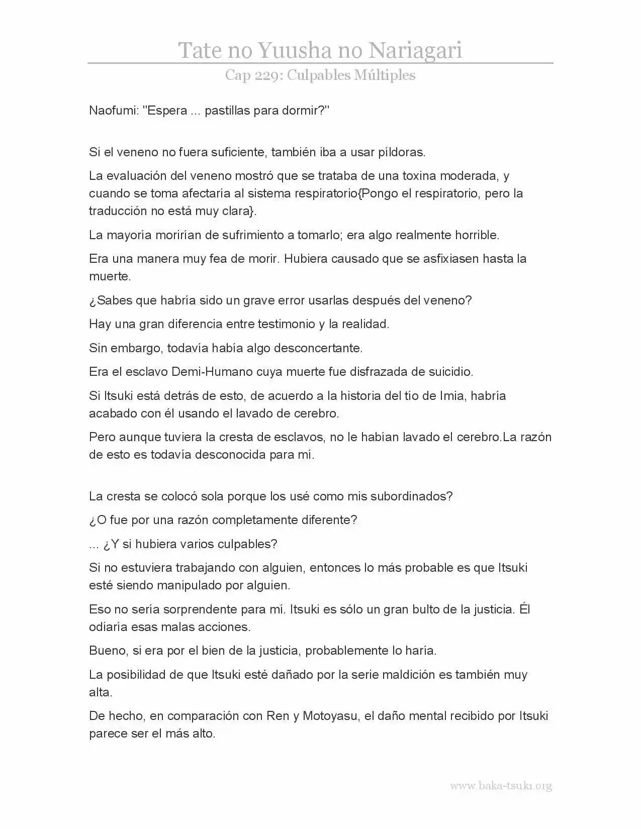 Tate no Yuusha no Nariagari (Novela) (2013) - Capítulo 229 - Página 6 - LectorTMOo