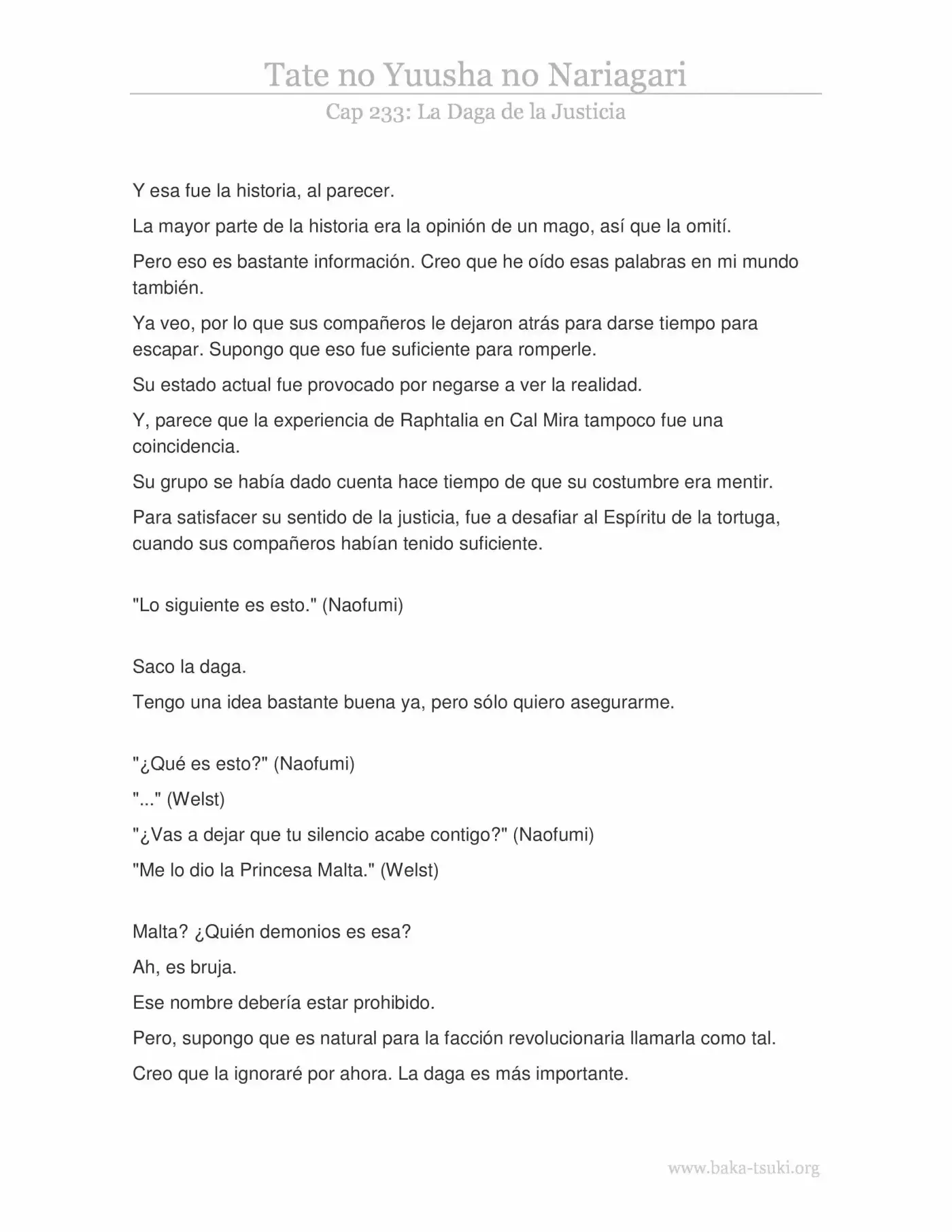 Tate no Yuusha no Nariagari (Novela) (2013) - Capítulo 233 - Página 5 - LectorTMOo