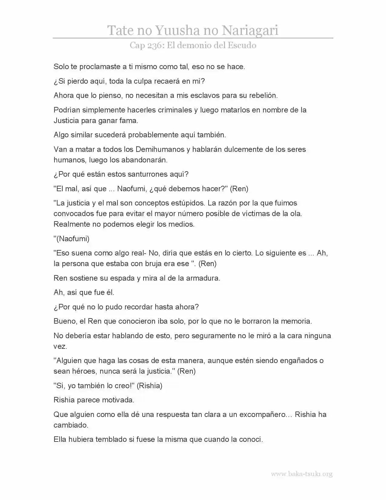 Tate no Yuusha no Nariagari (Novela) (2013) - Capítulo 236 - Página 5 - LectorTMOo