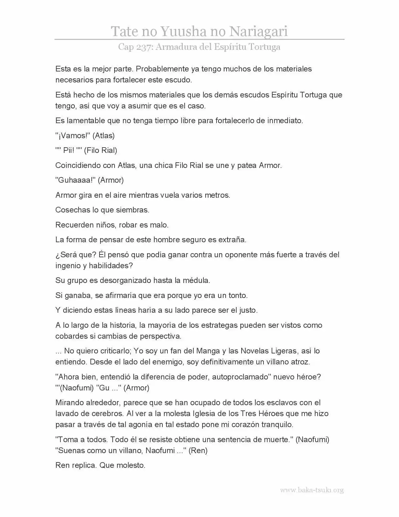 Tate no Yuusha no Nariagari (Novela) (2013) - Capítulo 237 - Página 6 - LectorTMOo
