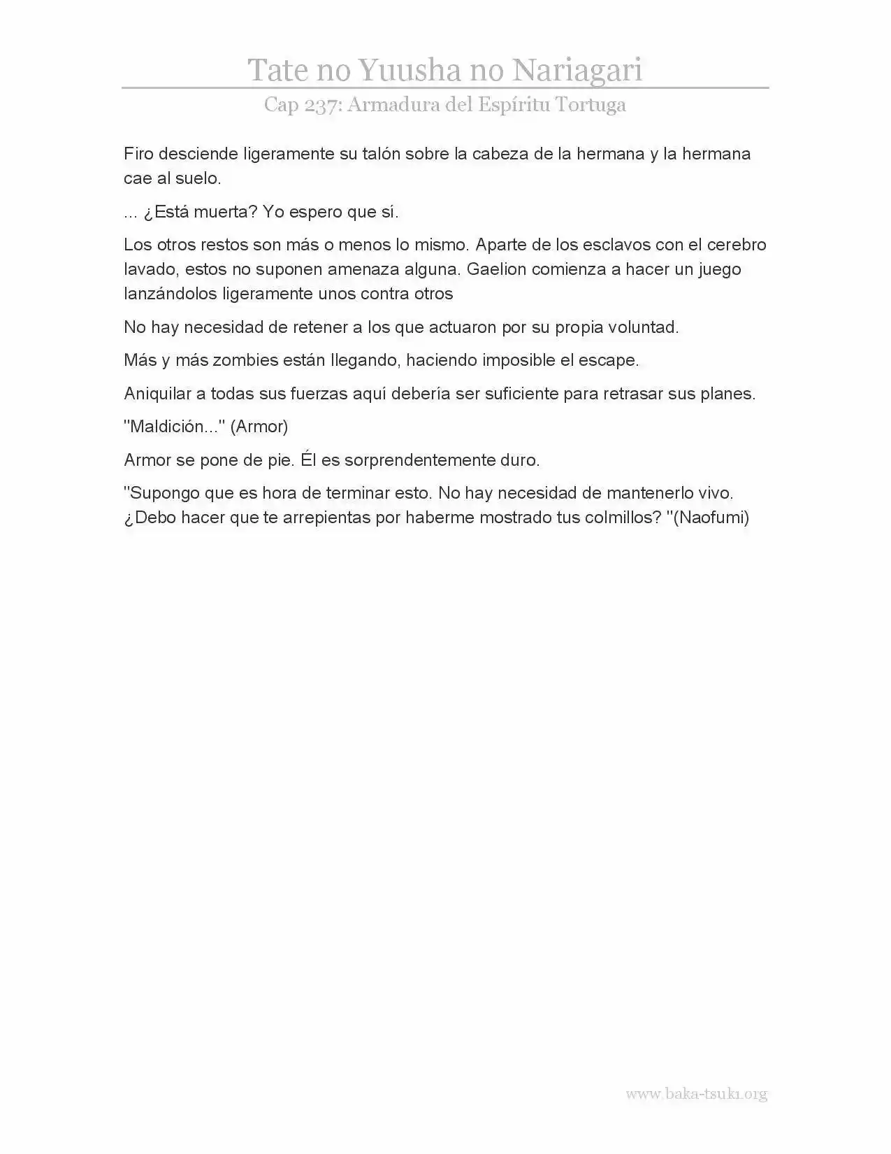 Tate no Yuusha no Nariagari (Novela) (2013) - Capítulo 237 - Página 8 - LectorTMOo