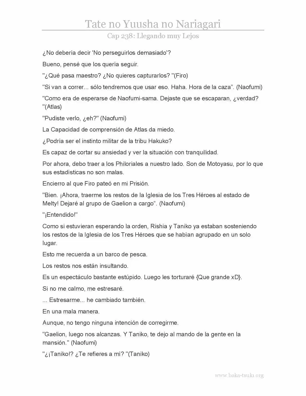 Tate no Yuusha no Nariagari (Novela) (2013) - Capítulo 238 - Página 5 - LectorTMOo