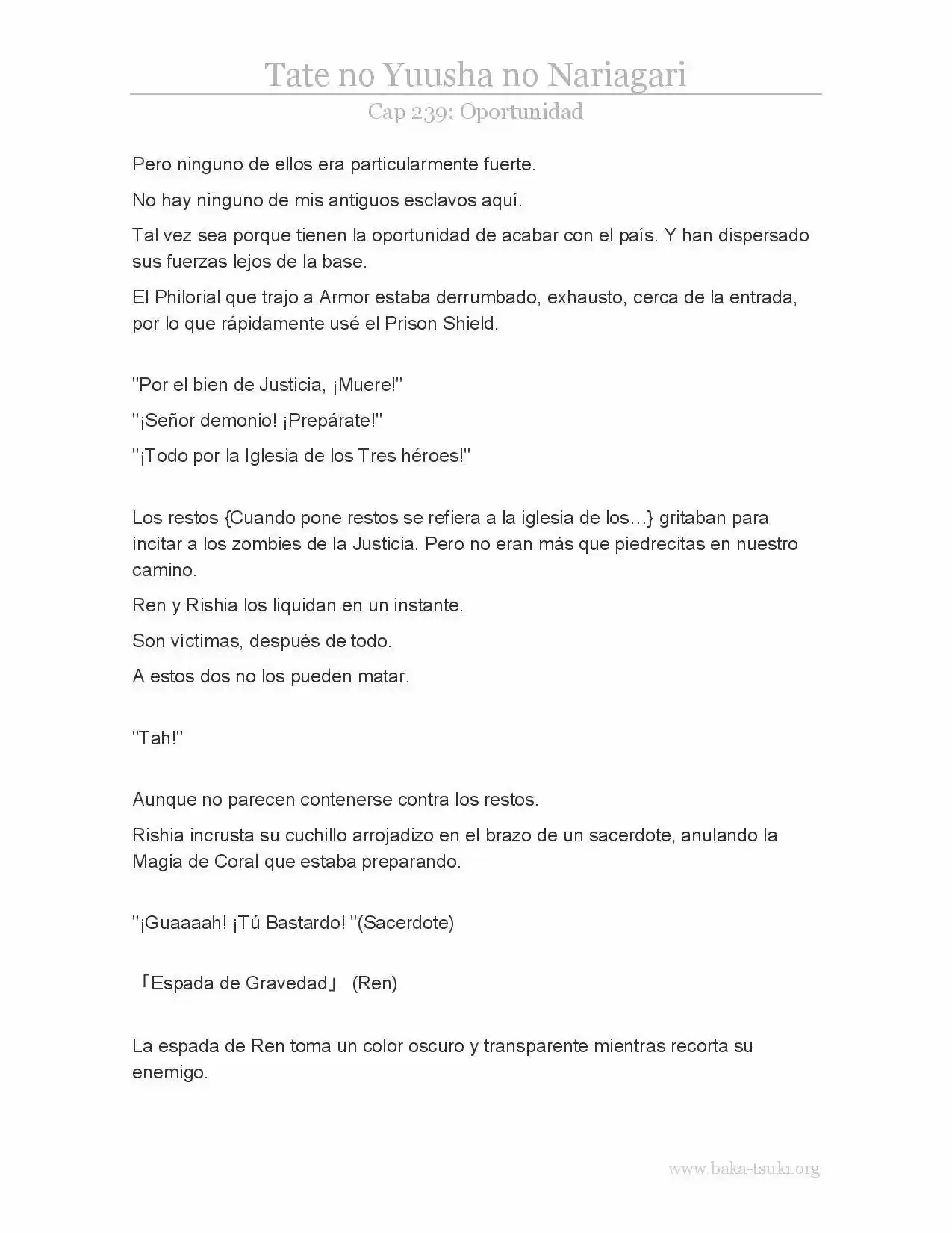 Tate no Yuusha no Nariagari (Novela) (2013) - Capítulo 239 - Página 5 - LectorTMOo