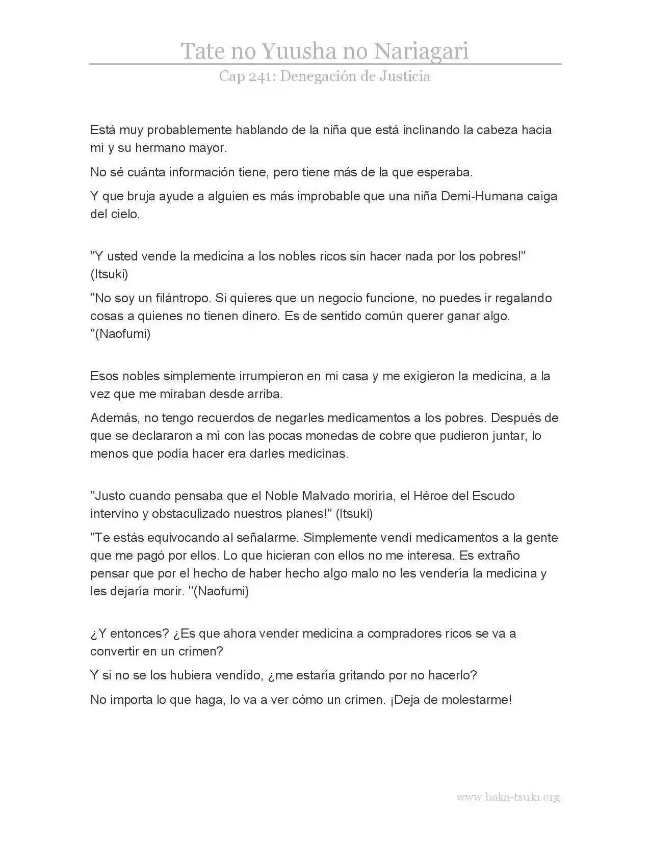 Tate no Yuusha no Nariagari (Novela) (2013) - Capítulo 241 - Página 4 - LectorTMOo