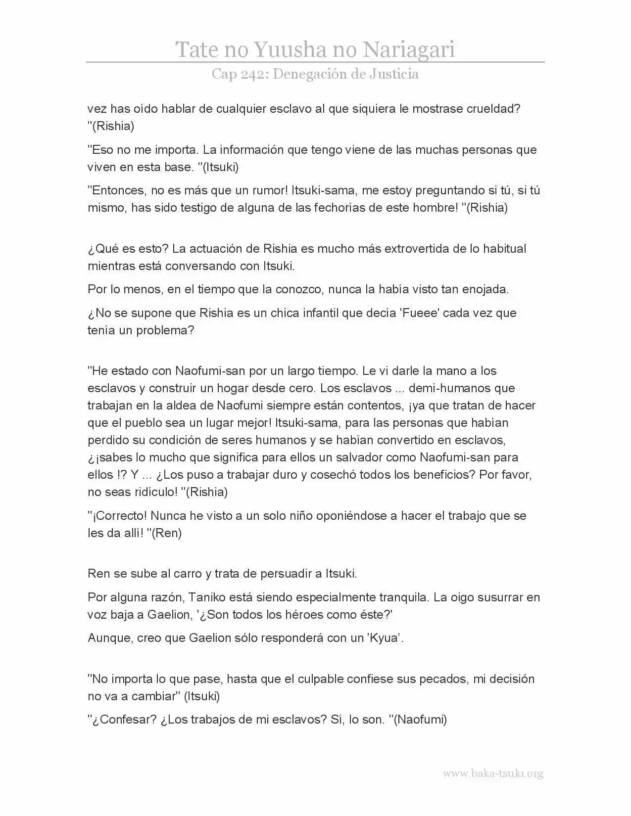 Tate no Yuusha no Nariagari (Novela) (2013) - Capítulo 242 - Página 4 - LectorTMOo