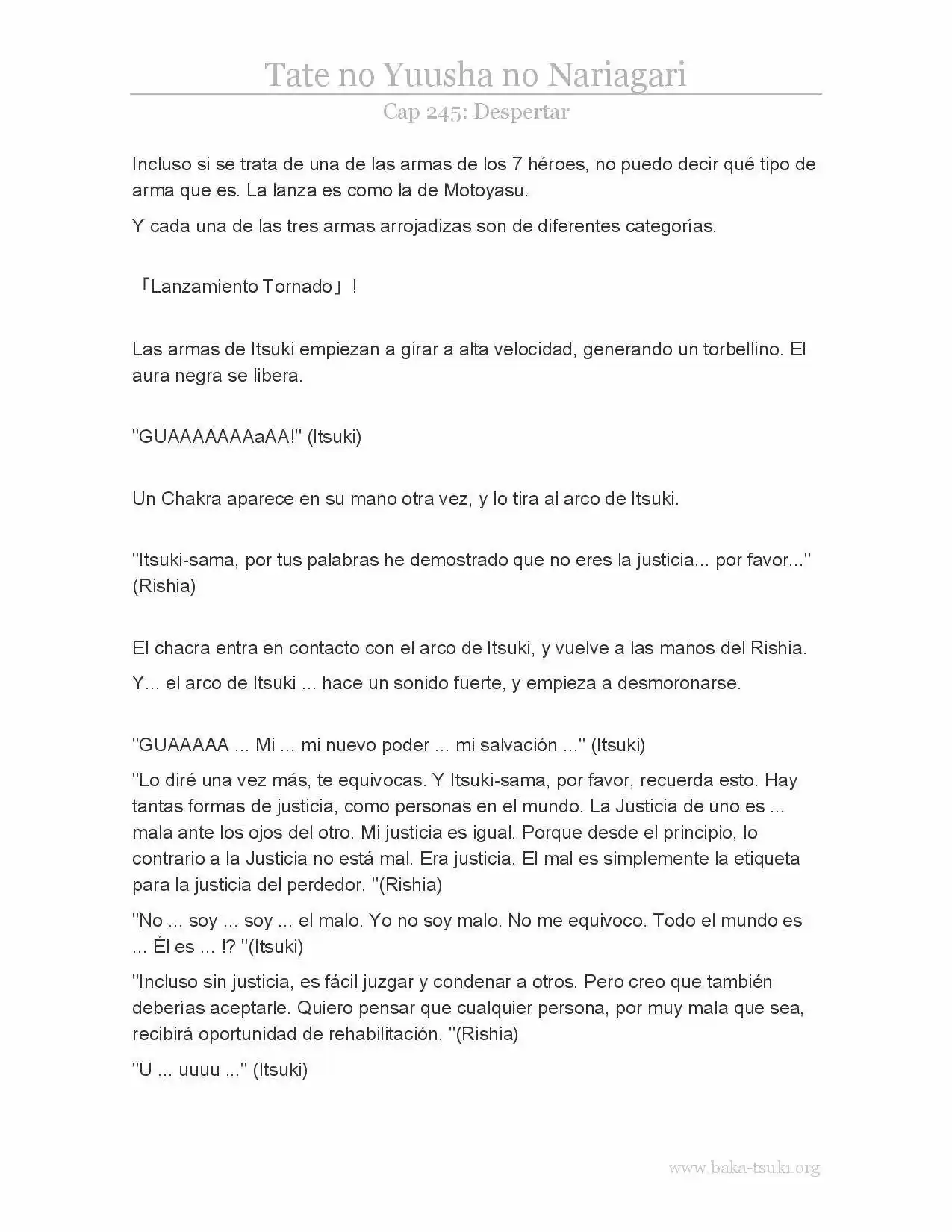 Tate no Yuusha no Nariagari (Novela) (2013) - Capítulo 245 - Página 7 - LectorTMOo