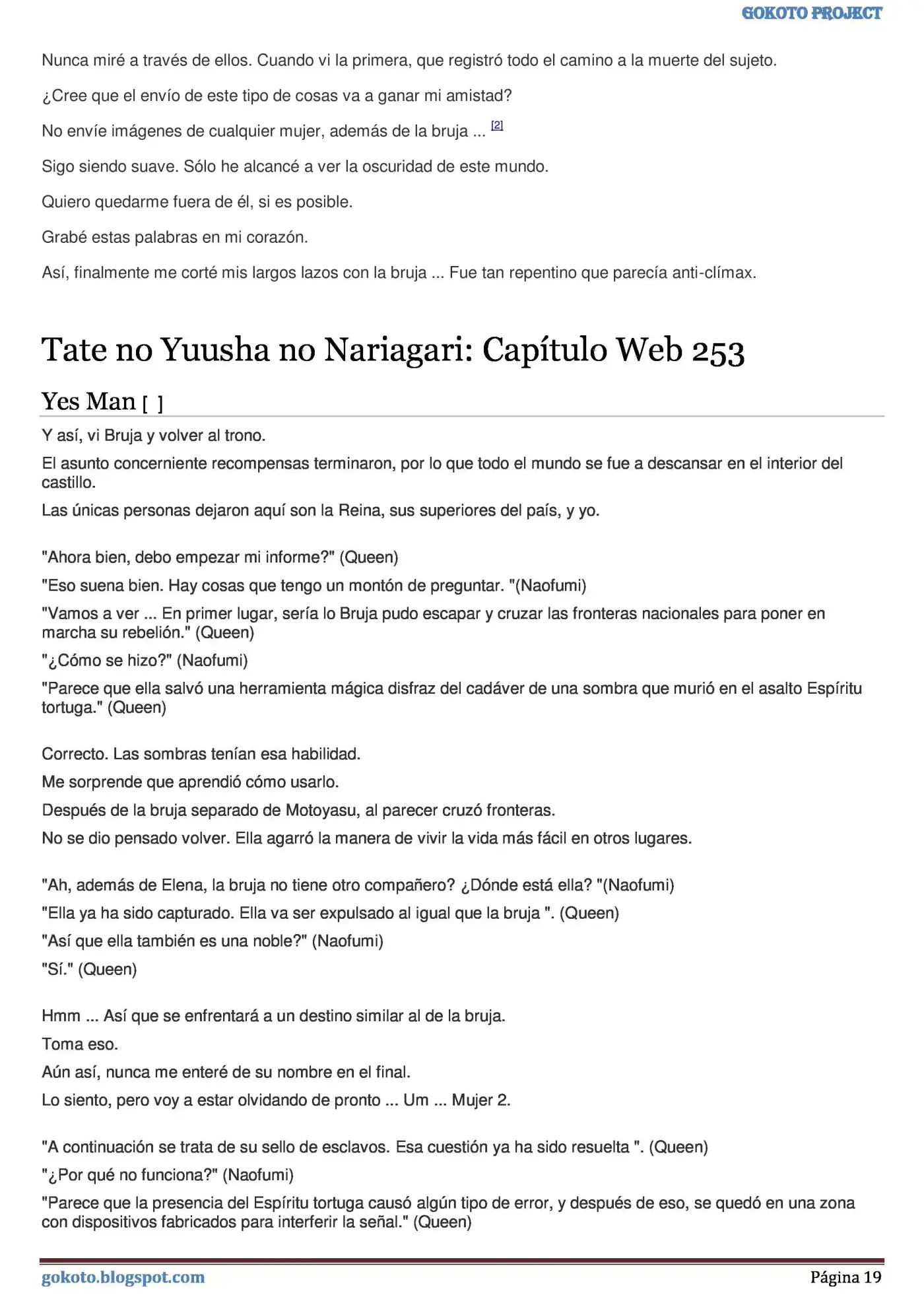 Tate no Yuusha no Nariagari (Novela) (2013) - Capítulo 25 - Página 19 - LectorTMOo