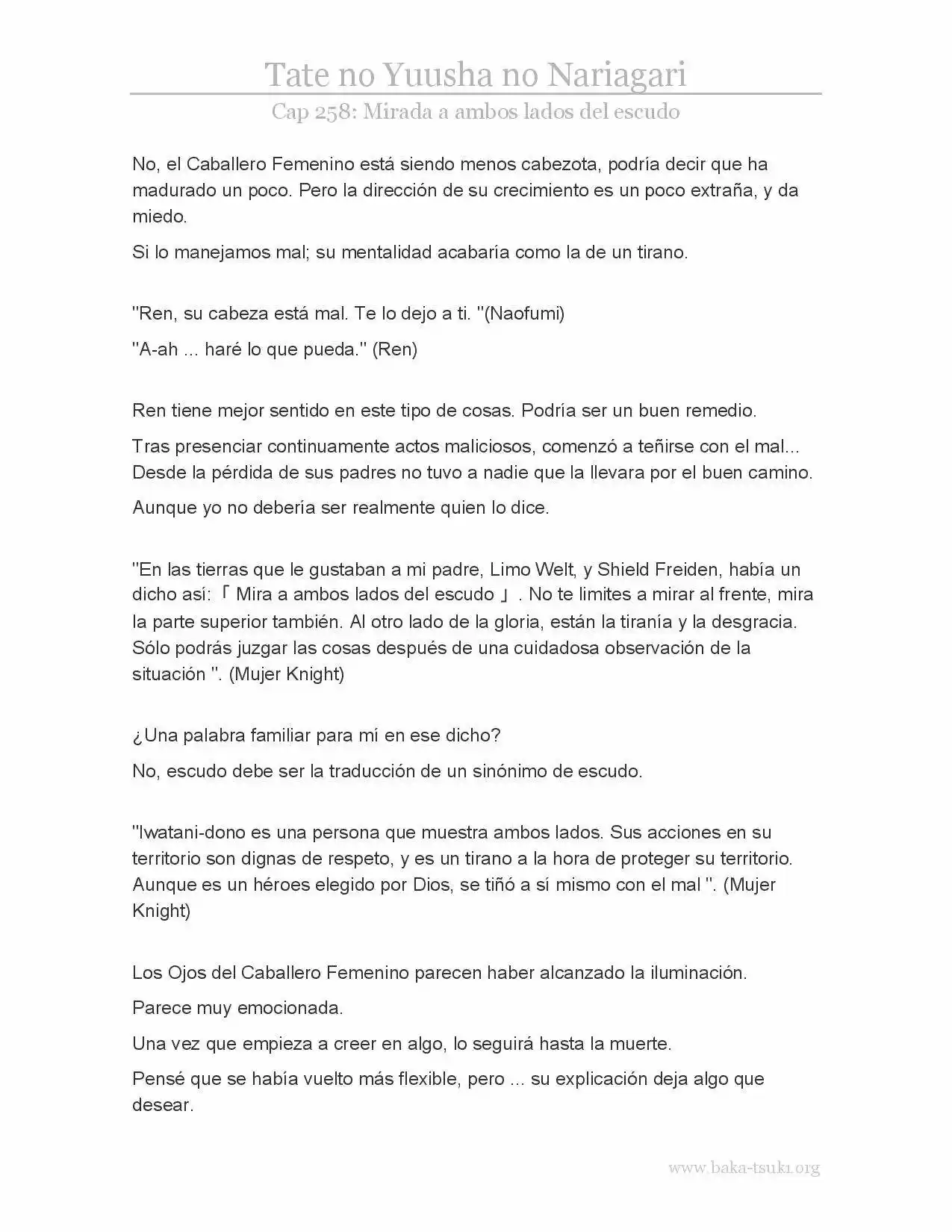 Tate no Yuusha no Nariagari (Novela) (2013) - Capítulo 258 - Página 8 - LectorTMOo