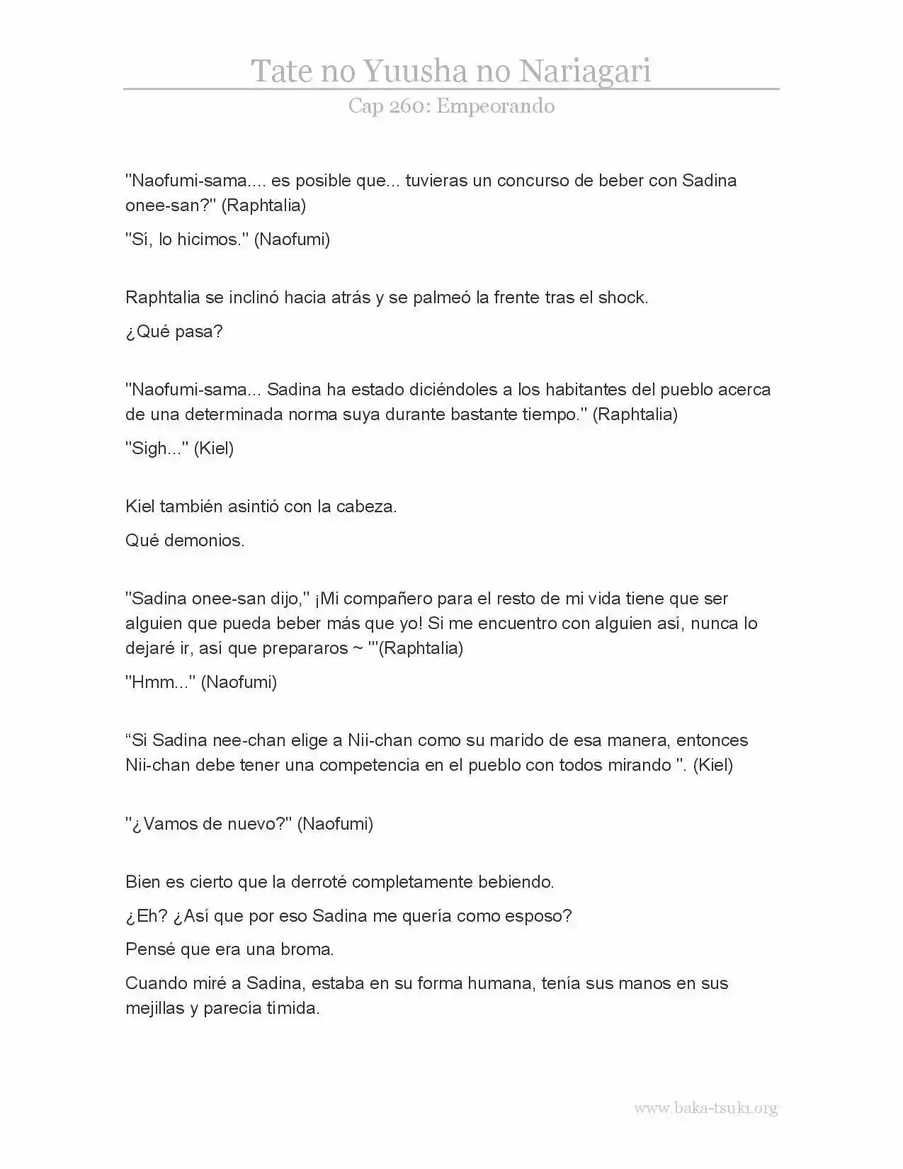 Tate no Yuusha no Nariagari (Novela) (2013) - Capítulo 260 - Página 6 - LectorTMOo