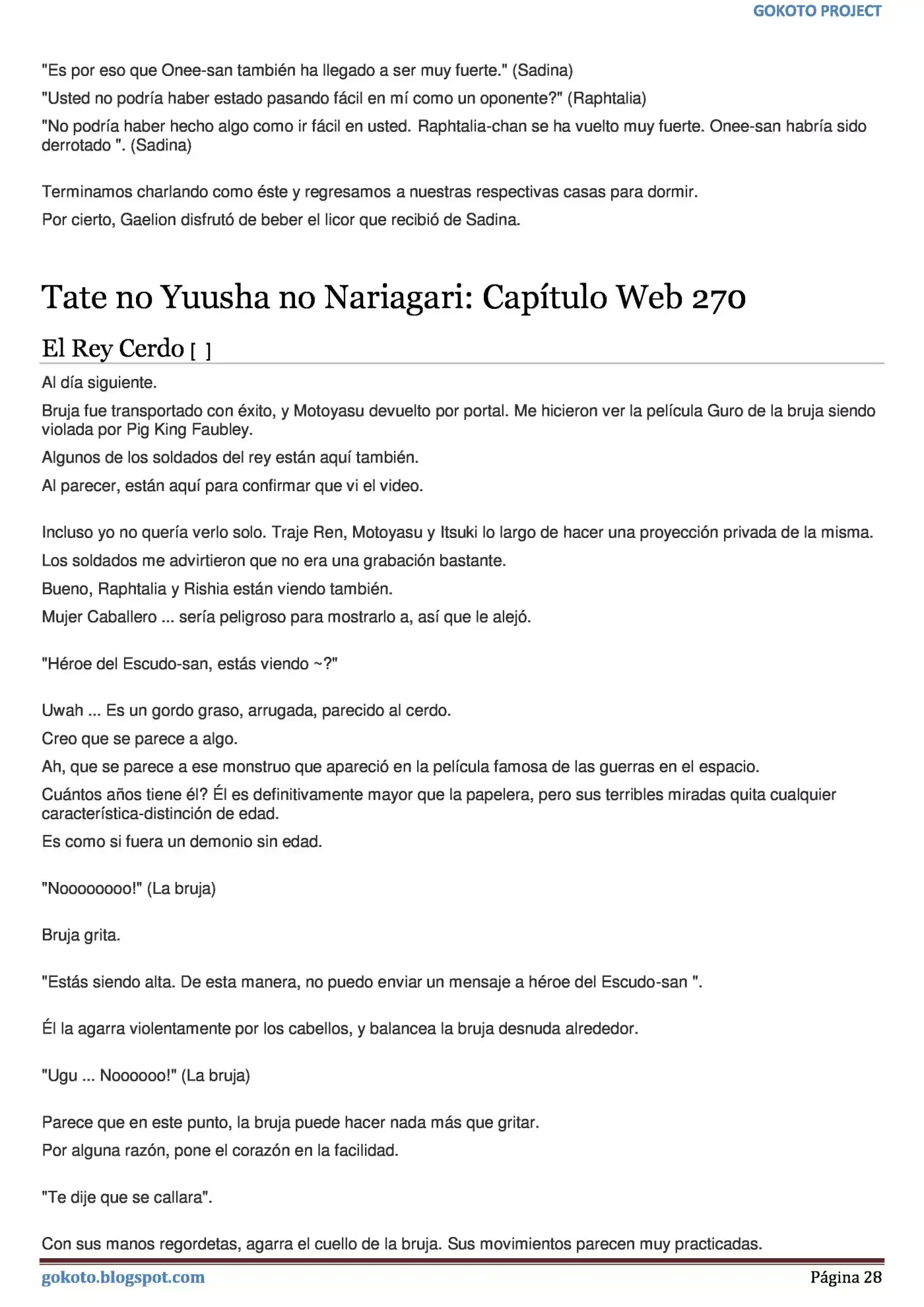 Tate no Yuusha no Nariagari (Novela) (2013) - Capítulo 265 - Página 28 - LectorTMOo