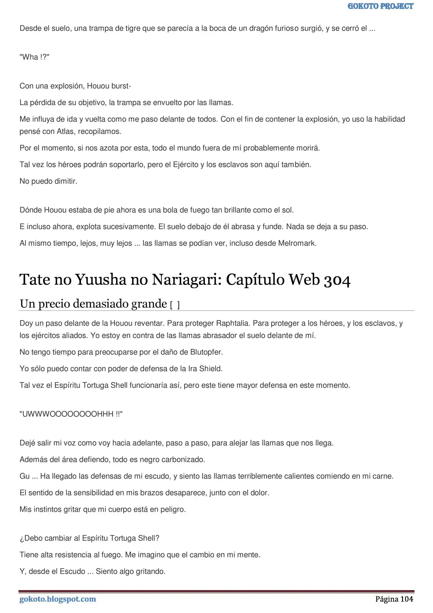Tate no Yuusha no Nariagari (Novela) (2013) - Capítulo 288 - Página 104 - LectorTMOo