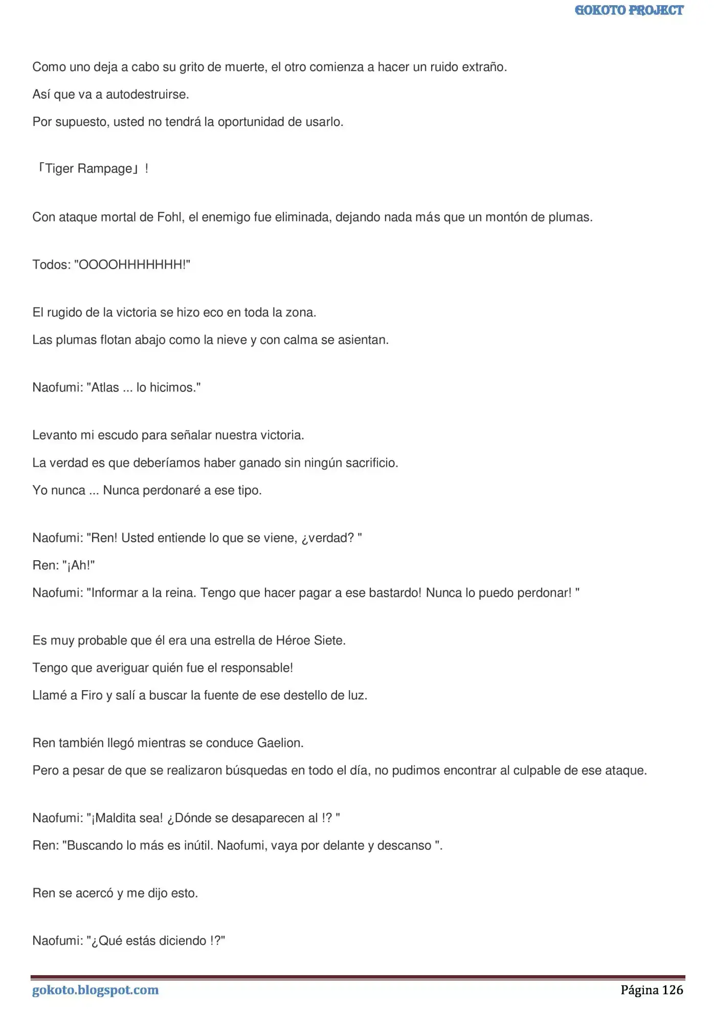 Tate no Yuusha no Nariagari (Novela) (2013) - Capítulo 288 - Página 126 - LectorTMOo