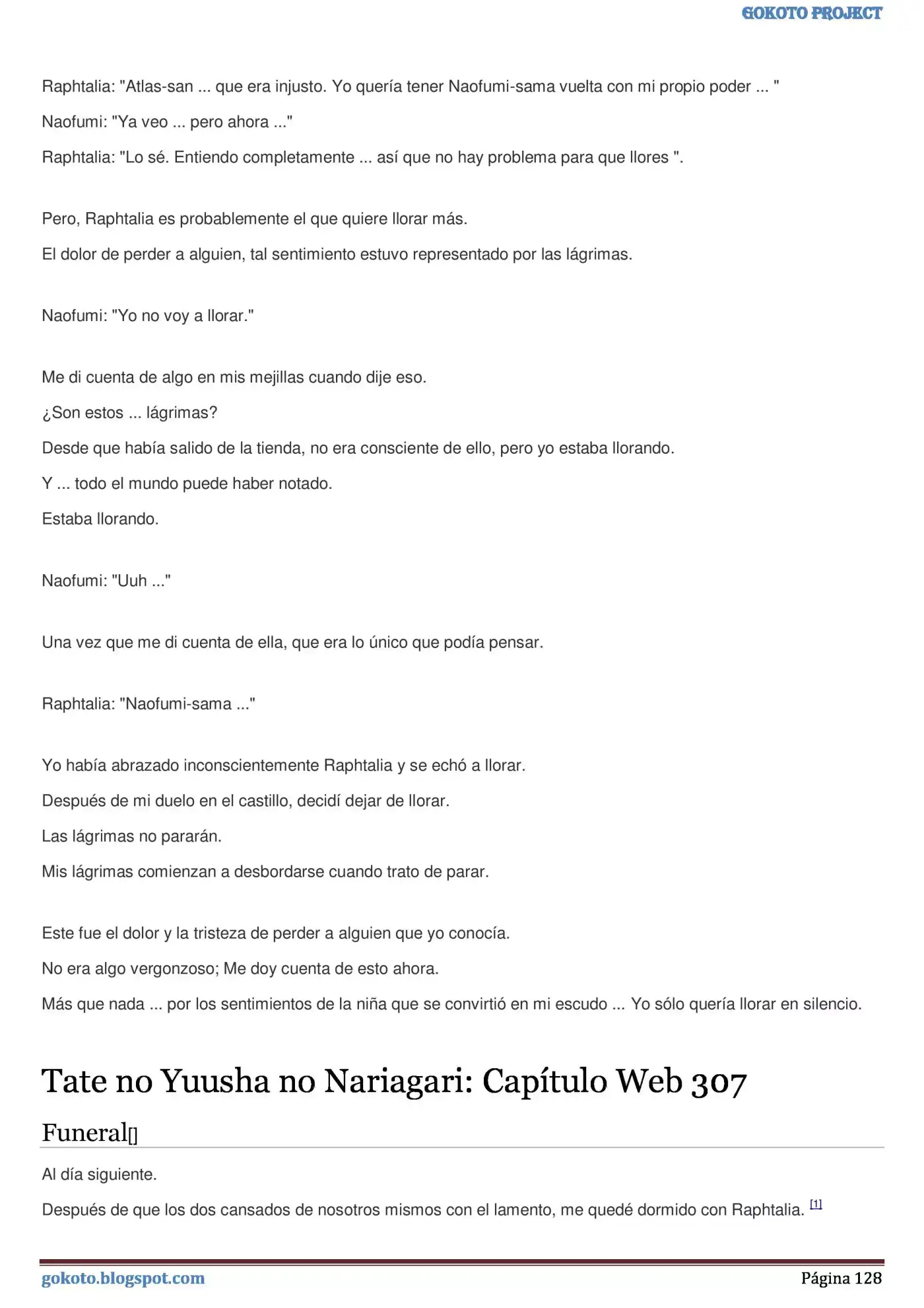 Tate no Yuusha no Nariagari (Novela) (2013) - Capítulo 288 - Página 128 - LectorTMOo