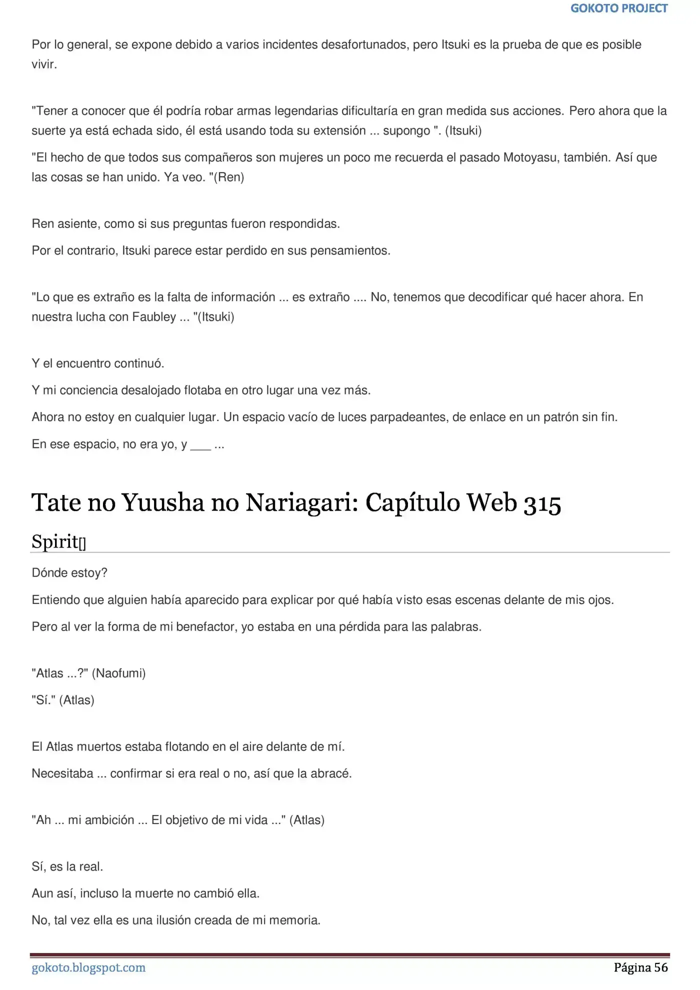 Tate no Yuusha no Nariagari (Novela) (2013) - Capítulo 308 - Página 56 - LectorTMOo