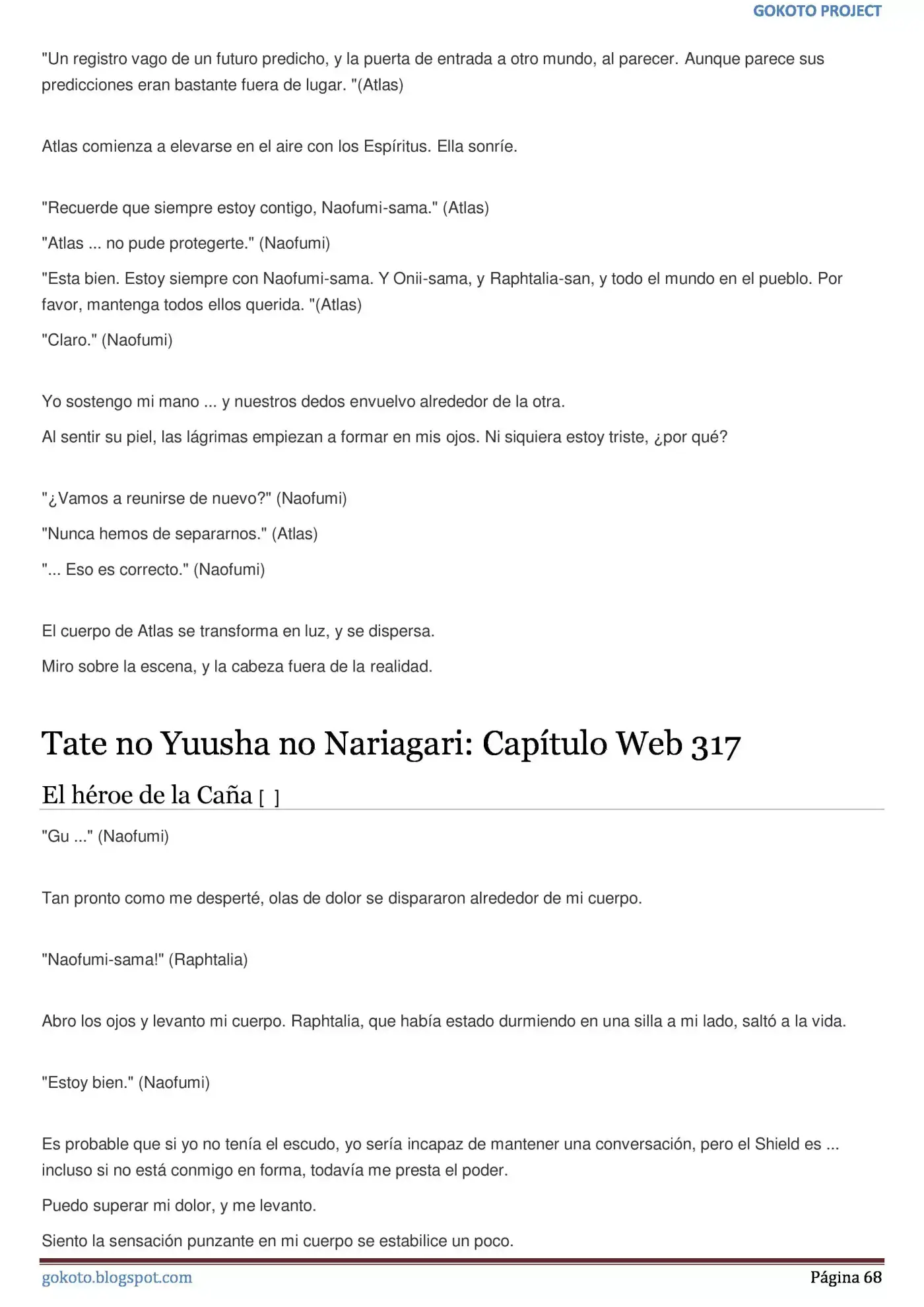 Tate no Yuusha no Nariagari (Novela) (2013) - Capítulo 308 - Página 68 - LectorTMOo