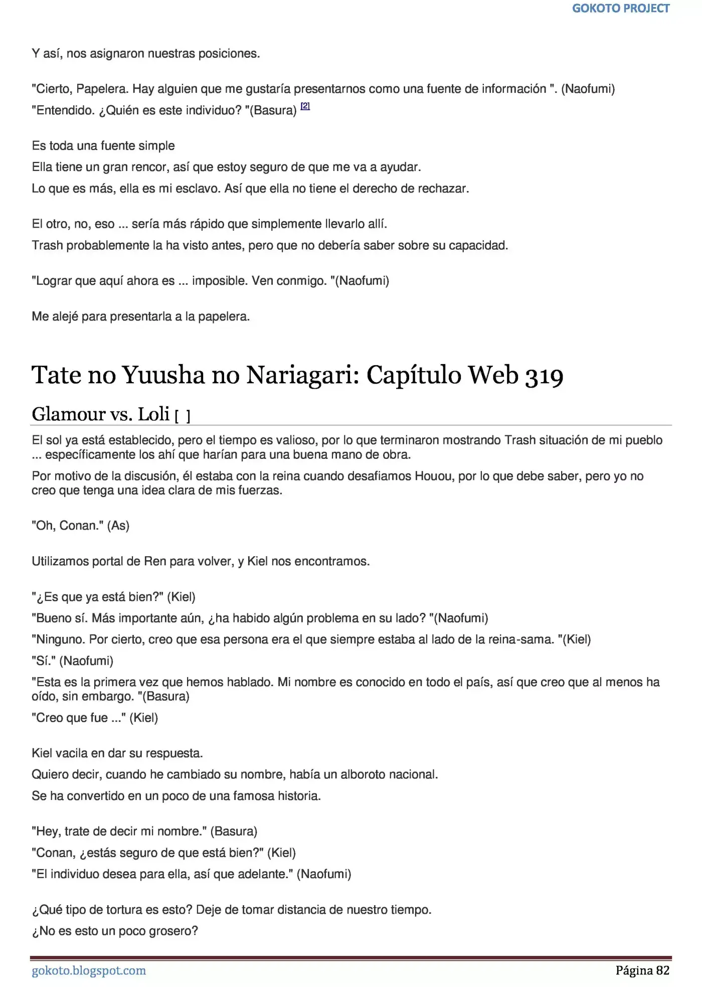 Tate no Yuusha no Nariagari (Novela) (2013) - Capítulo 308 - Página 82 - LectorTMOo