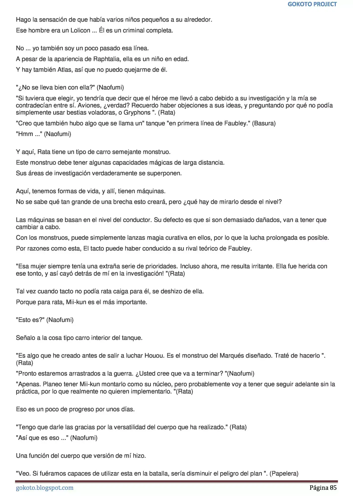 Tate no Yuusha no Nariagari (Novela) (2013) - Capítulo 308 - Página 85 - LectorTMOo