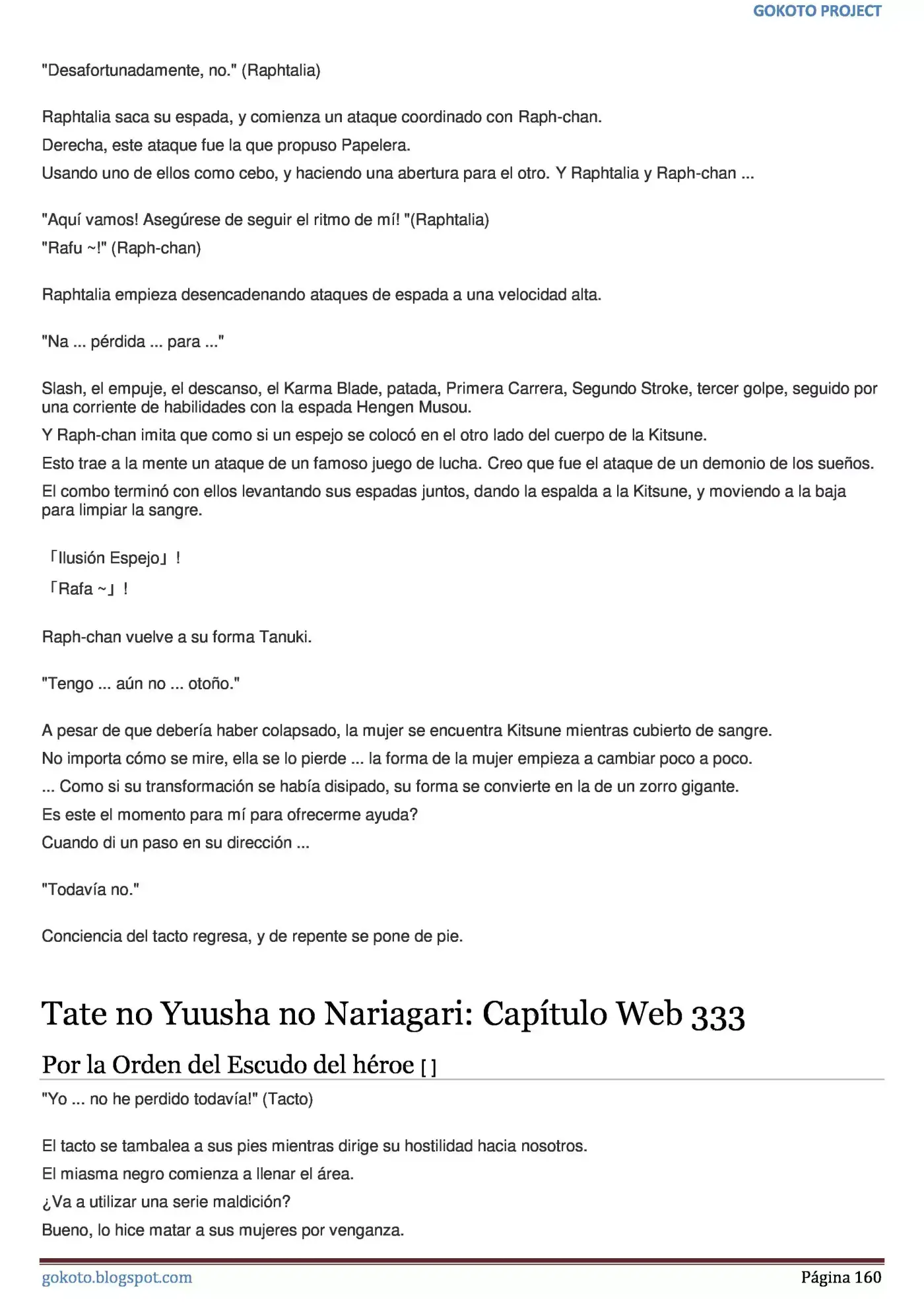 Tate no Yuusha no Nariagari (Novela) (2013) - Capítulo 308 - Página 160 - LectorTMOo