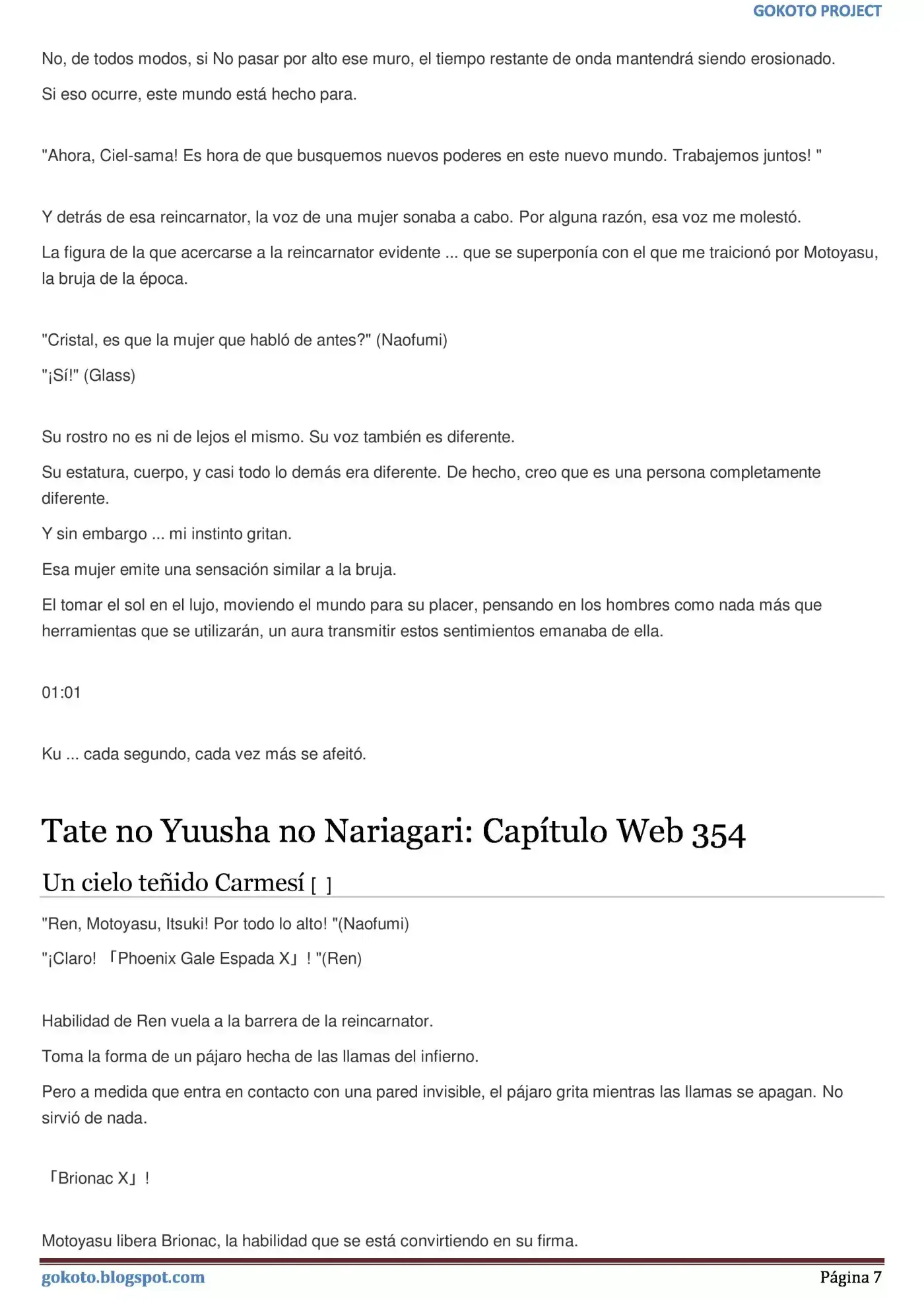 Tate no Yuusha no Nariagari (Novela) (2013) - Capítulo 353 - Página 7 - LectorTMOo