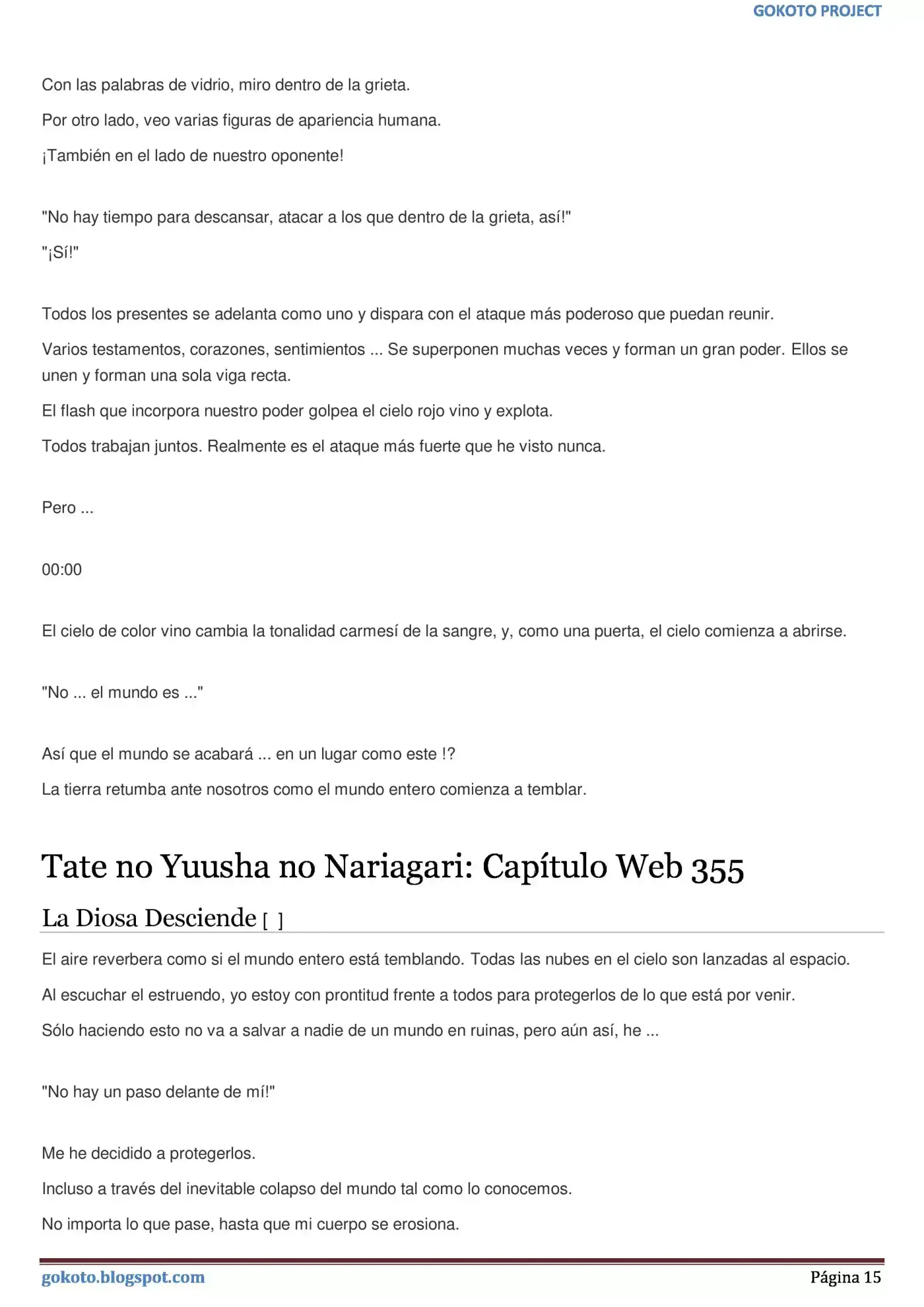 Tate no Yuusha no Nariagari (Novela) (2013) - Capítulo 353 - Página 15 - LectorTMOo