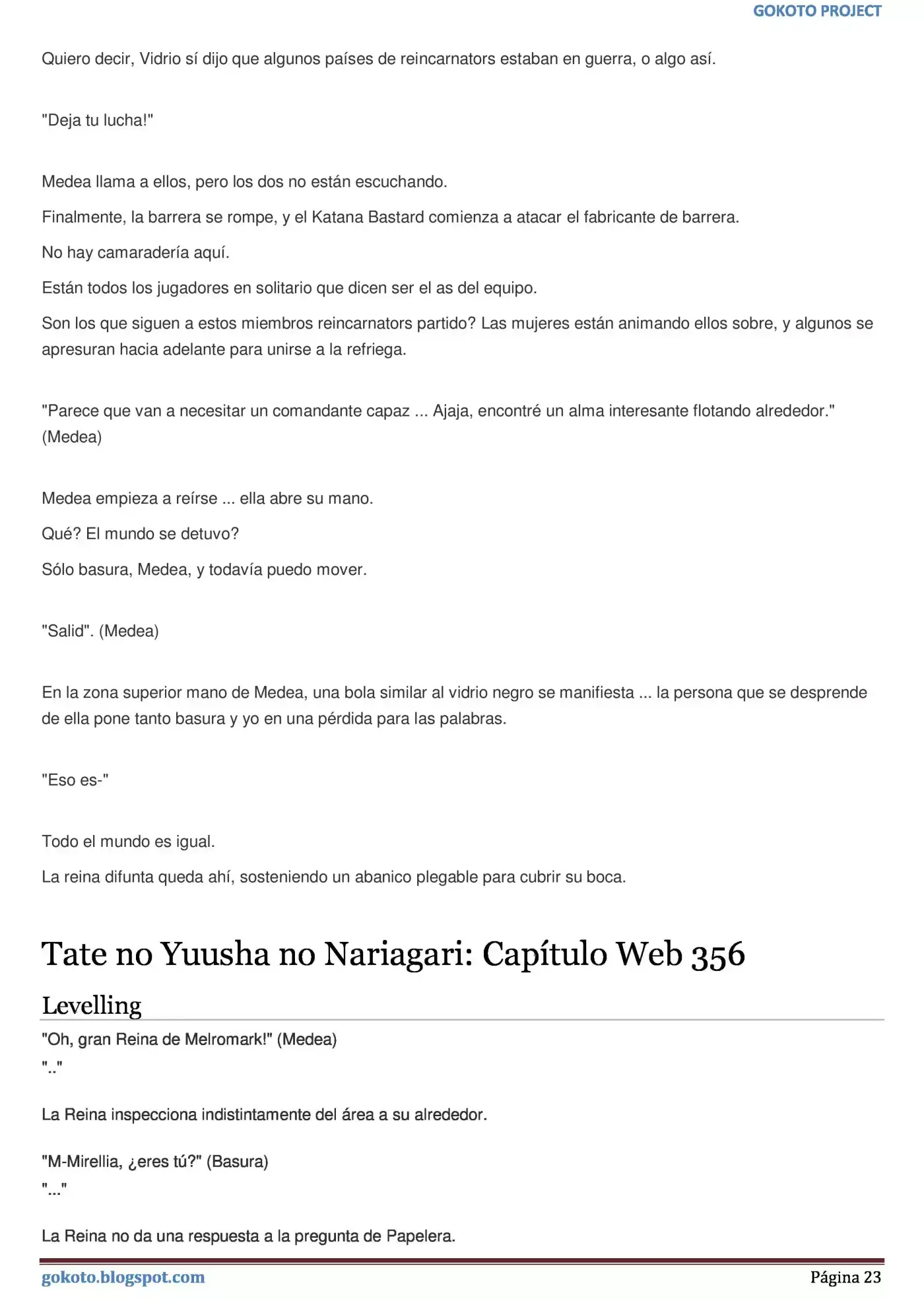 Tate no Yuusha no Nariagari (Novela) (2013) - Capítulo 353 - Página 23 - LectorTMOo