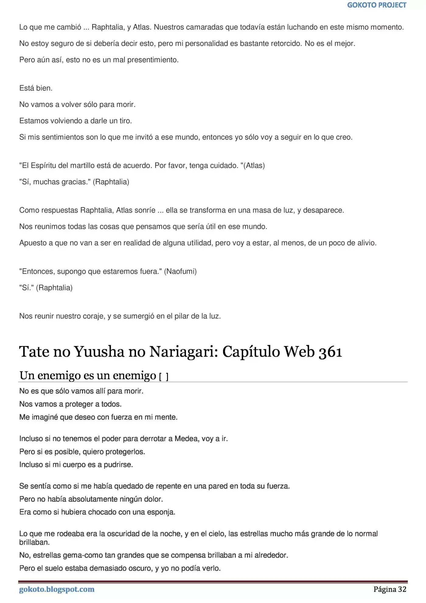 Tate no Yuusha no Nariagari (Novela) (2013) - Capítulo 357 - Página 32 - LectorTMOo