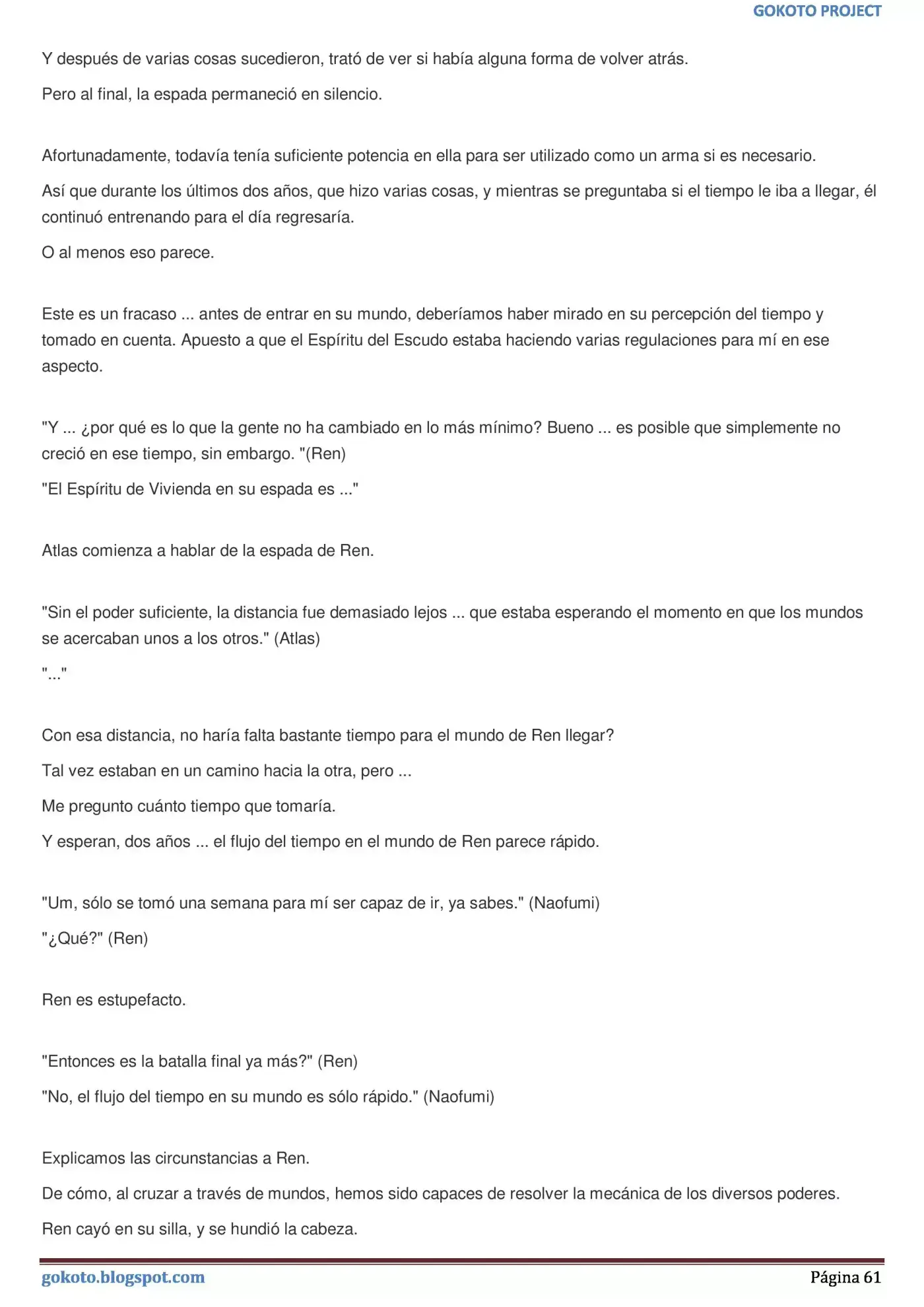 Tate no Yuusha no Nariagari (Novela) (2013) - Capítulo 357 - Página 61 - LectorTMOo